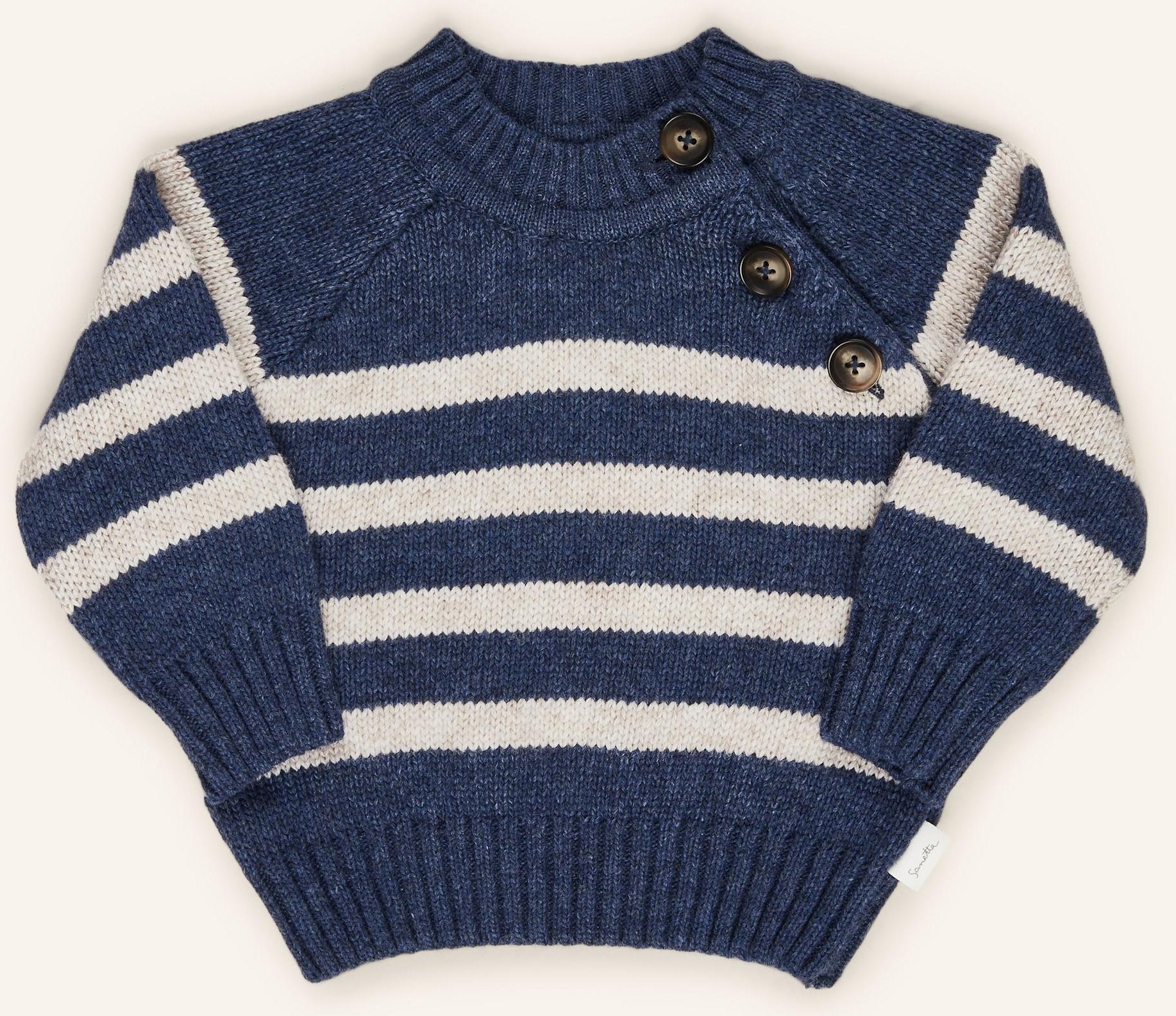 Thumbnail - Sanetta Pure Pullover blau