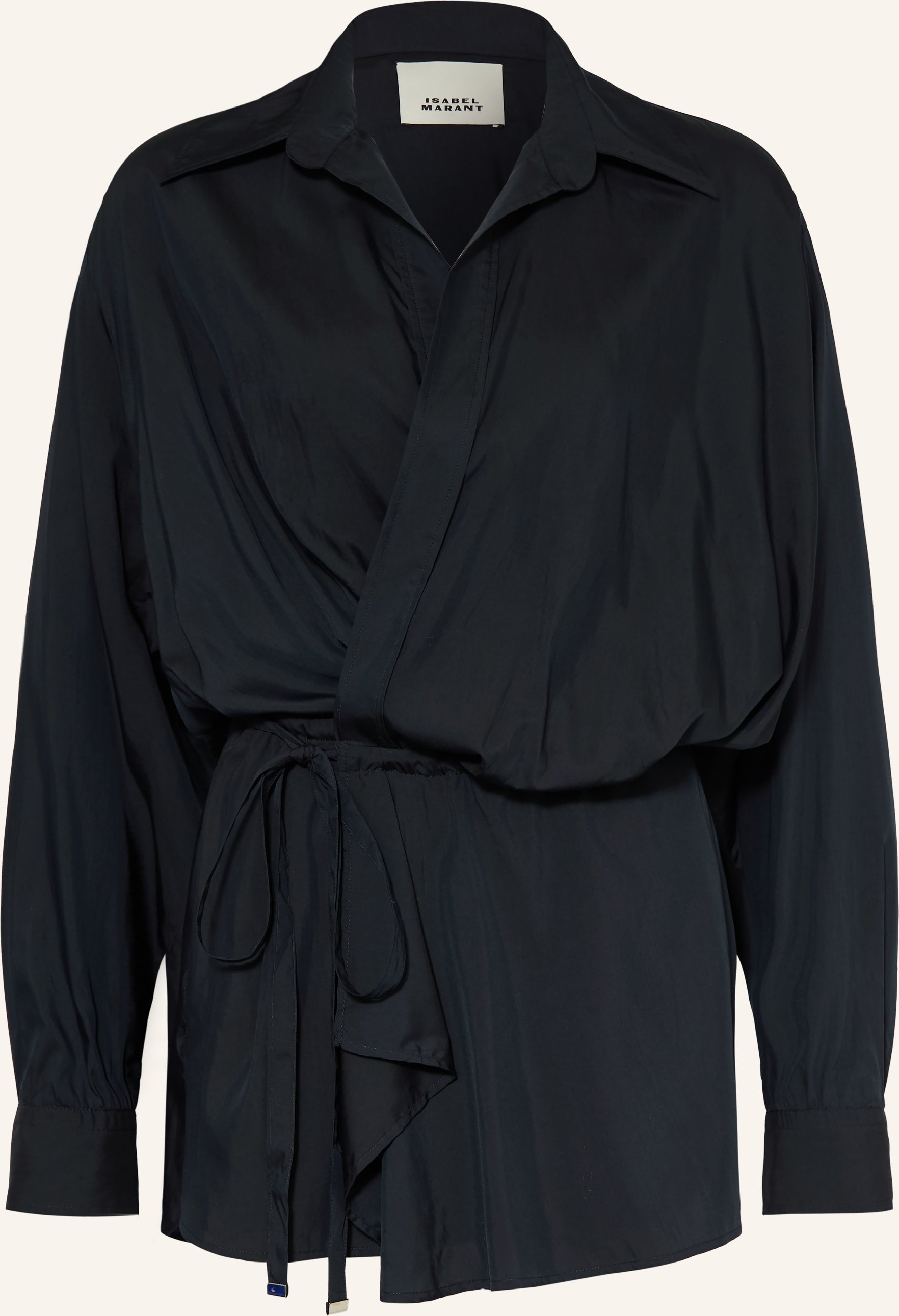 Isabel Marant Wickelbluse Keren schwarz
