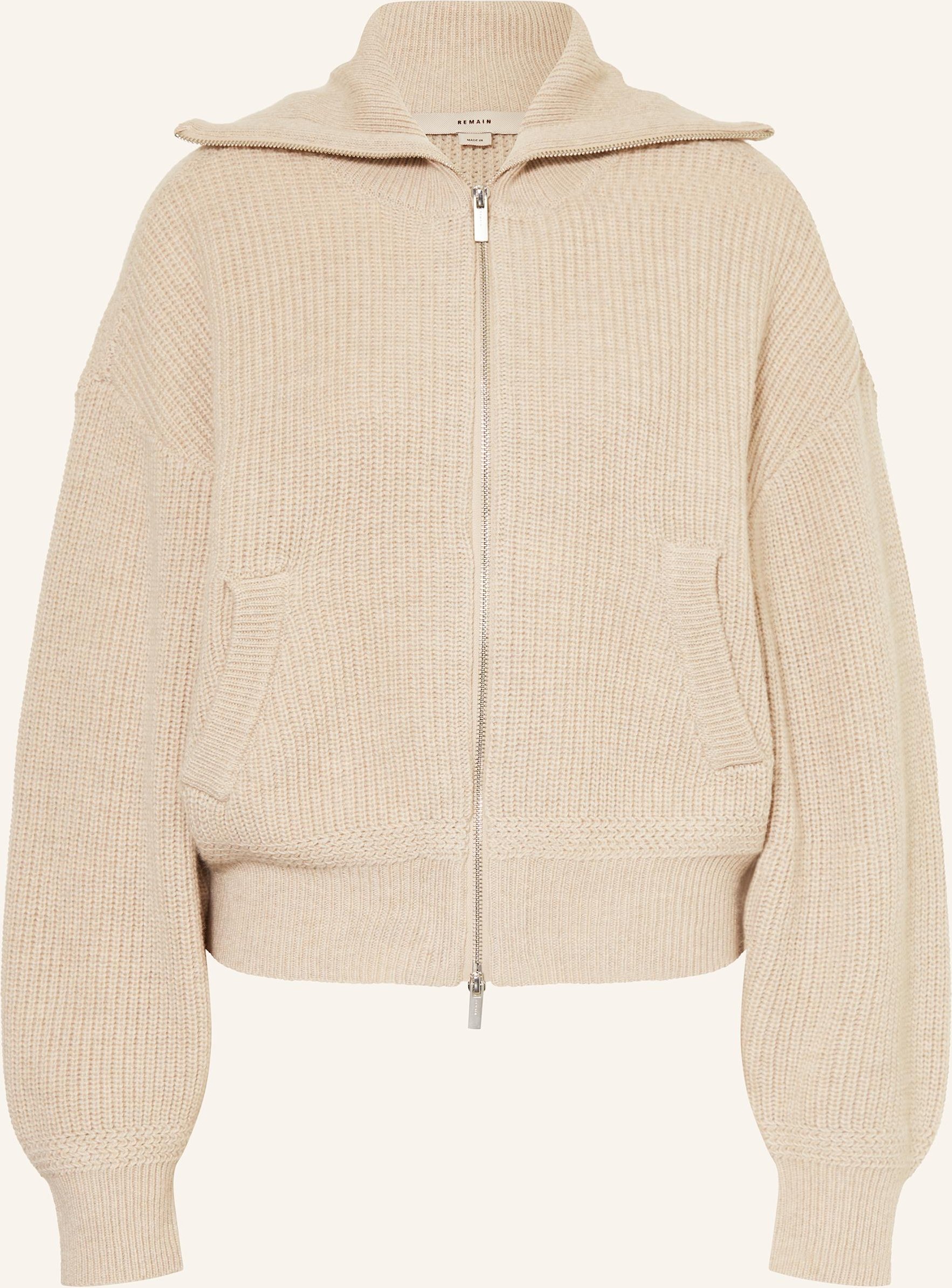 Remain Strickjacke beige