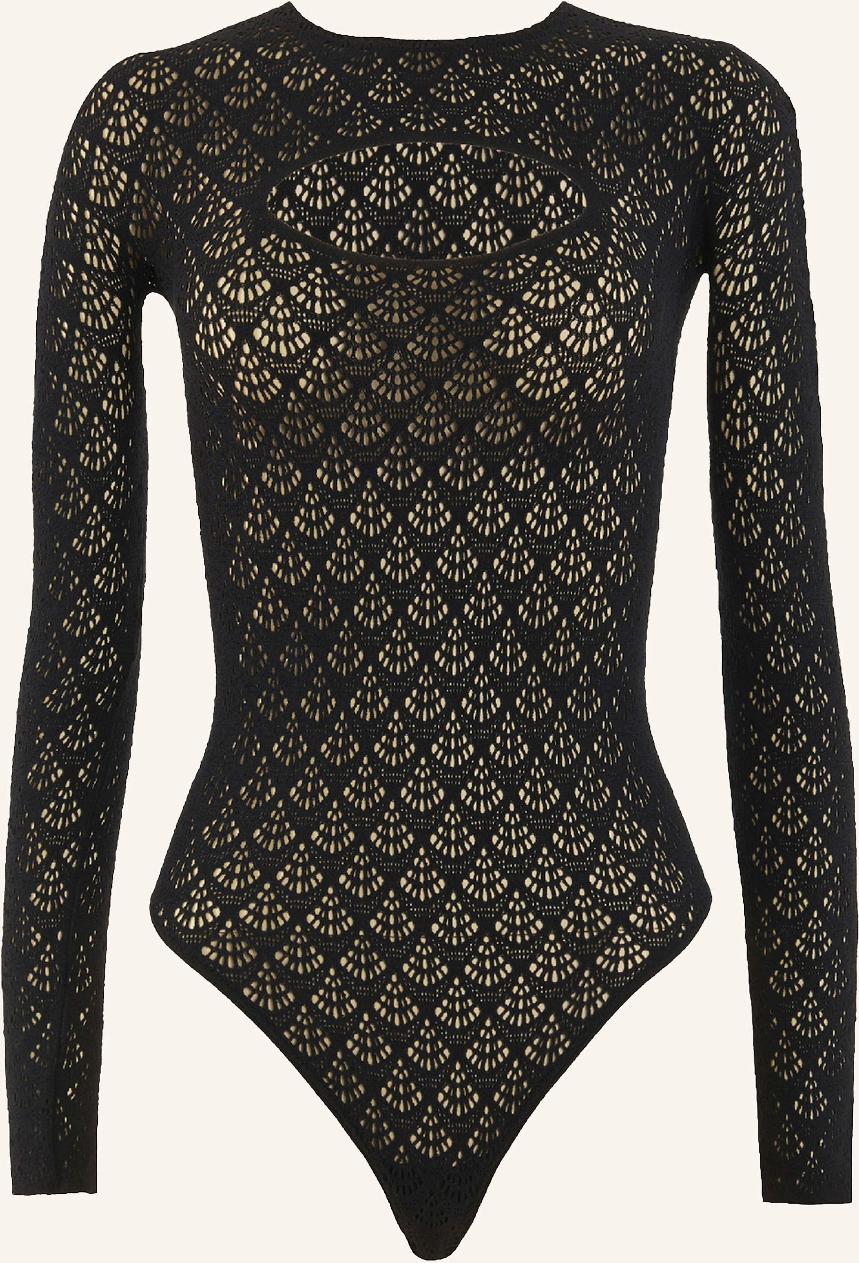 Wolford Body Mermaid Net String Body schwarz