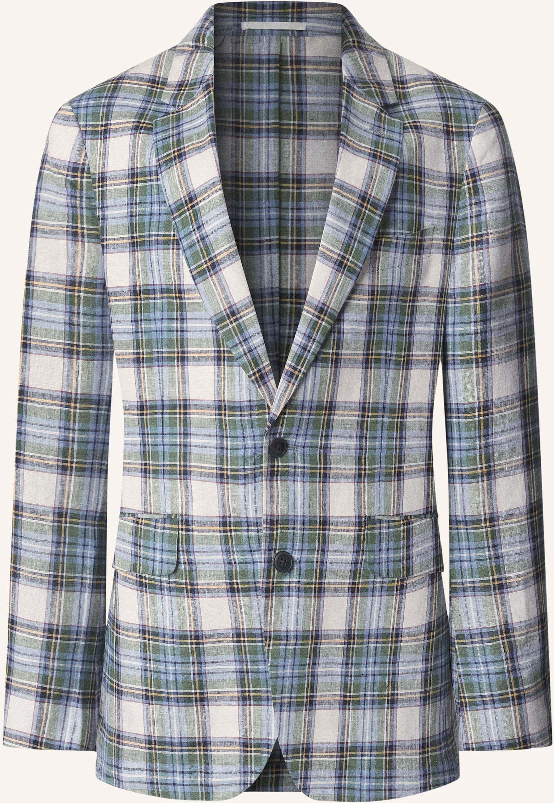 Hackett London Blazer Madras Check gruen