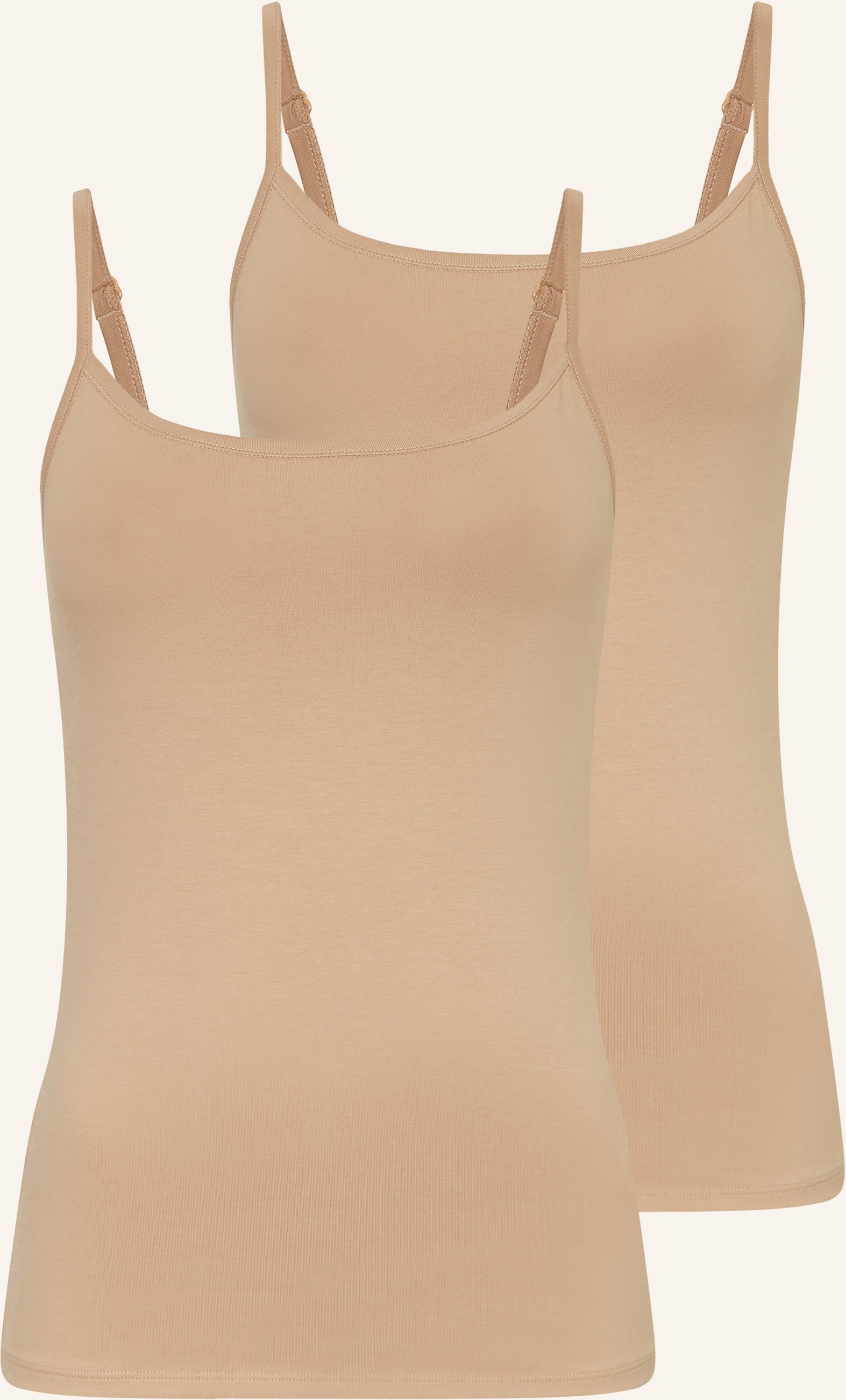 Falke 2er-Pack Tops Daily Comfort braun