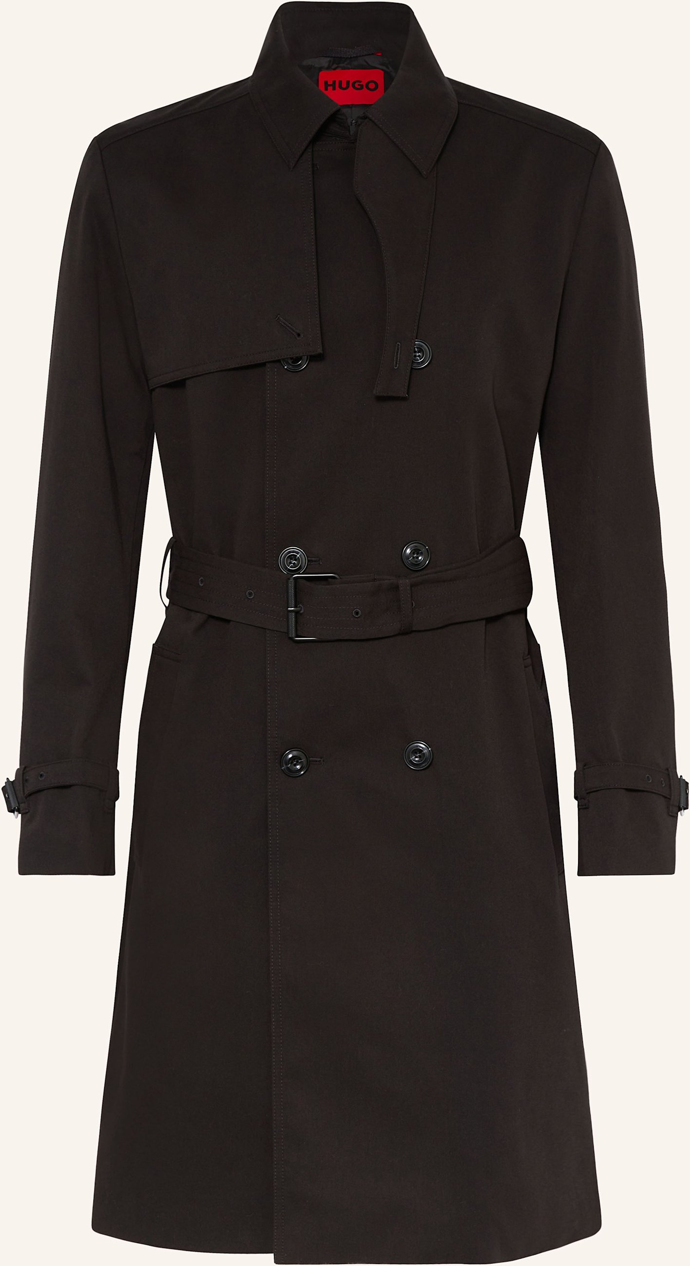 Thumbnail - Hugo Trenchcoat Maluks schwarz