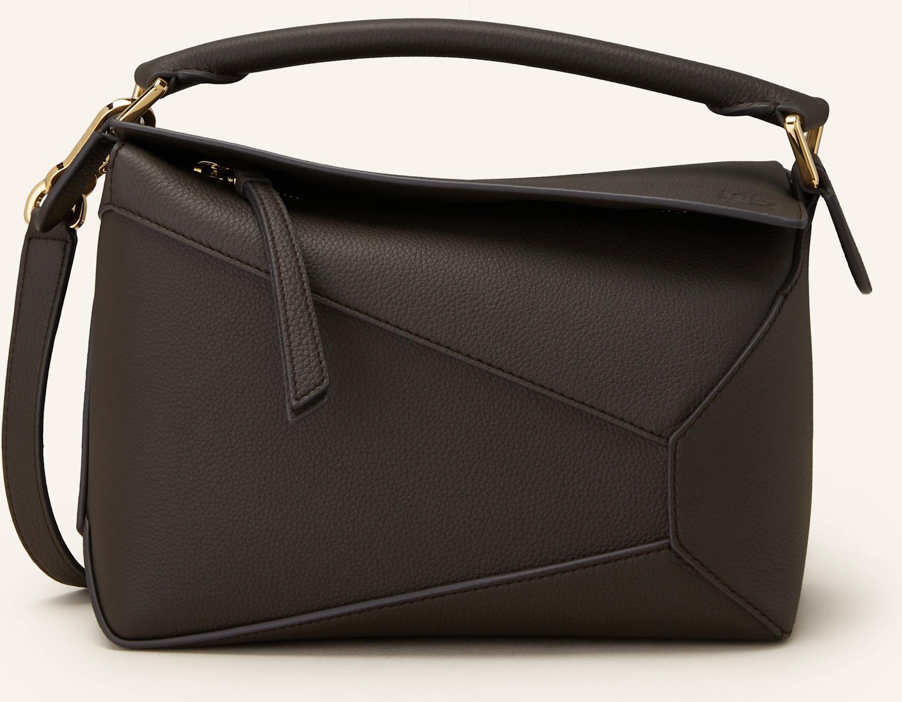 Thumbnail - Loewe Handtasche Puzzle Edge Small grau