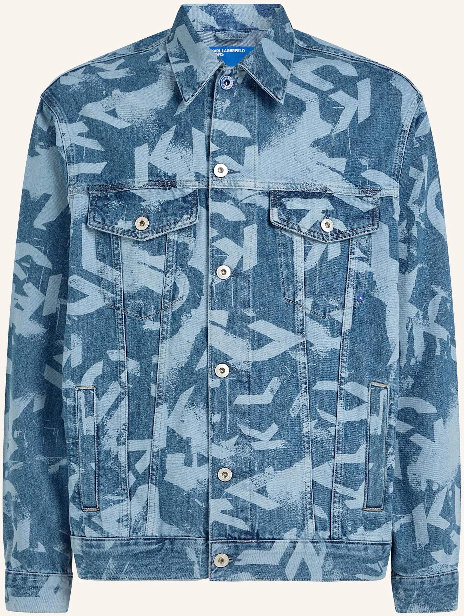 Karl Lagerfeld Jeans Jacke blau