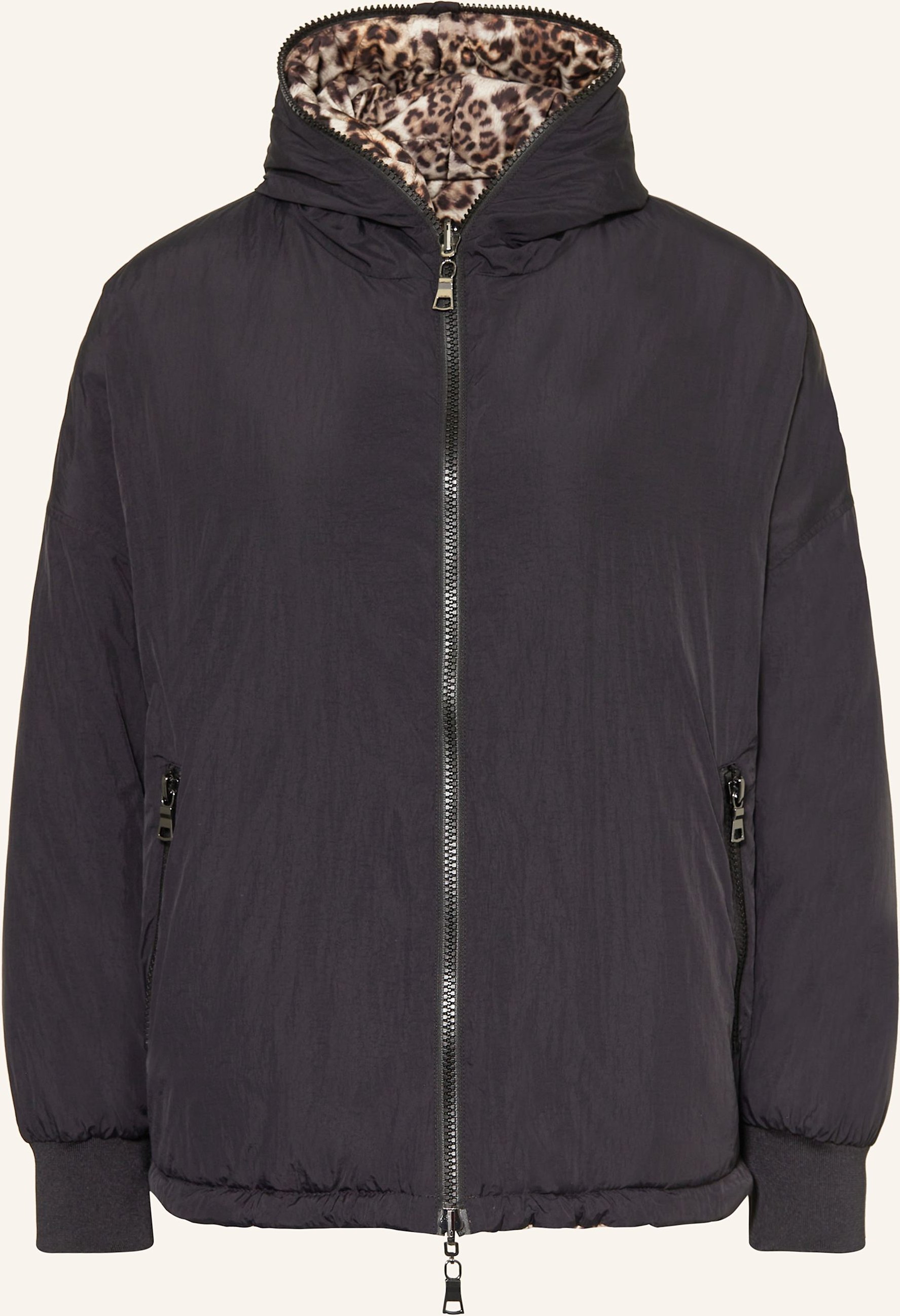 No.1 Como Jacke Cherry Zum Wenden schwarz