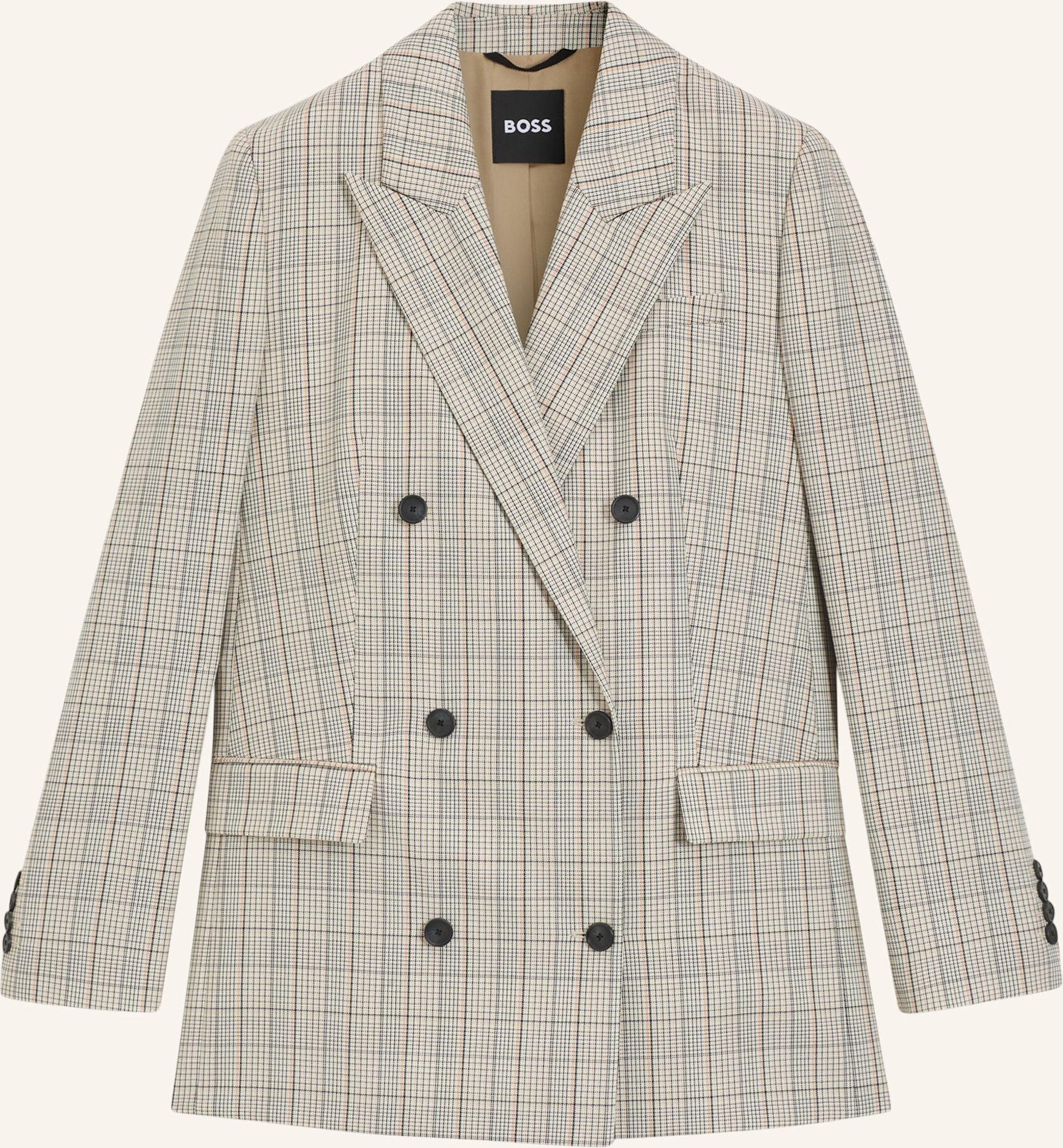 Boss Blazer jukana1 Regular Fit grau