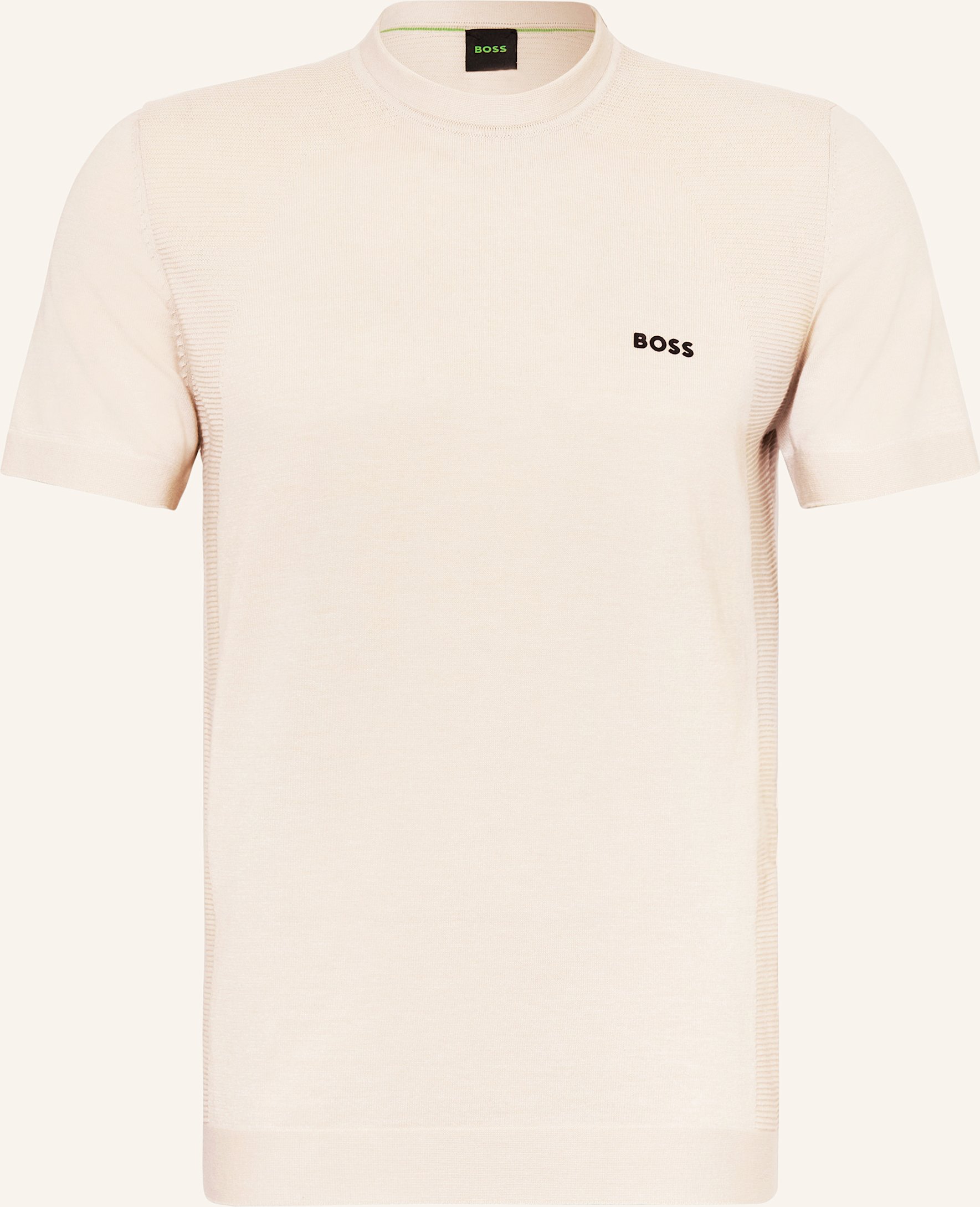 Boss Strickshirt Momentum_Lite beige