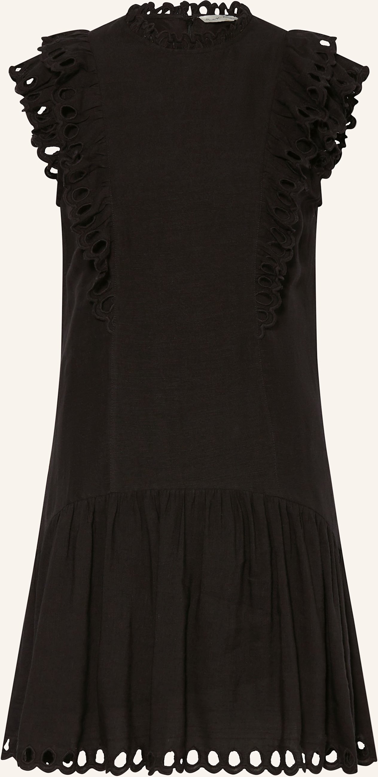 Thumbnail - Phase Eight Kleid Reena Mit Leinen schwarz