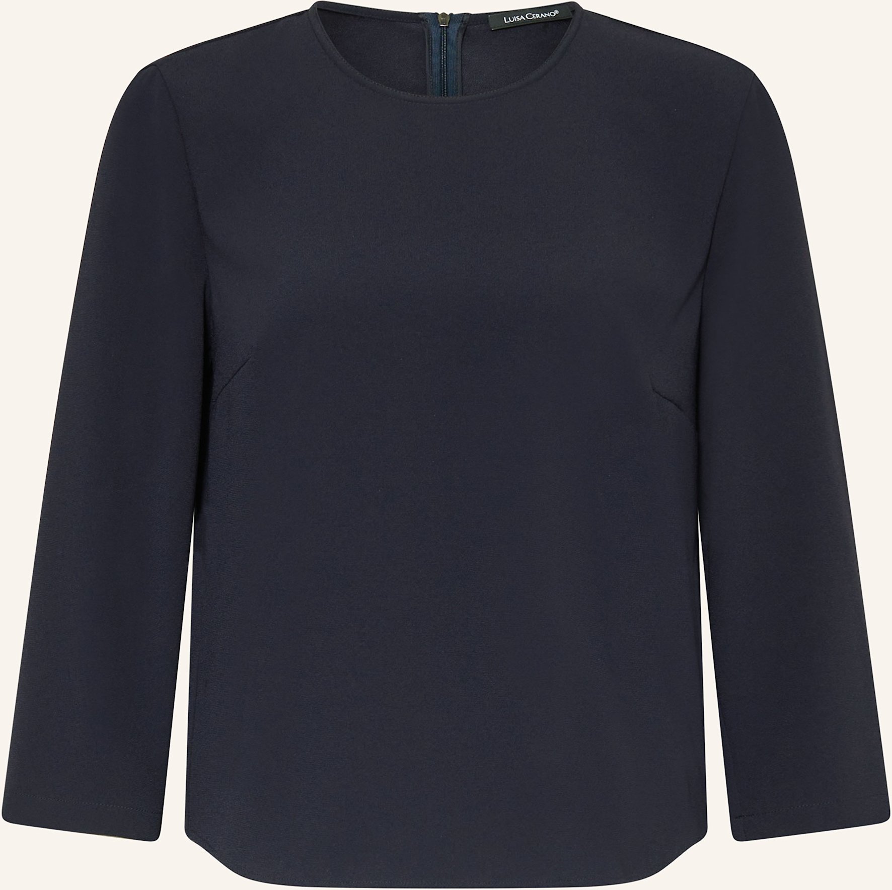 Luisa Cerano Blusenshirt Mit 3/4-Arm blau