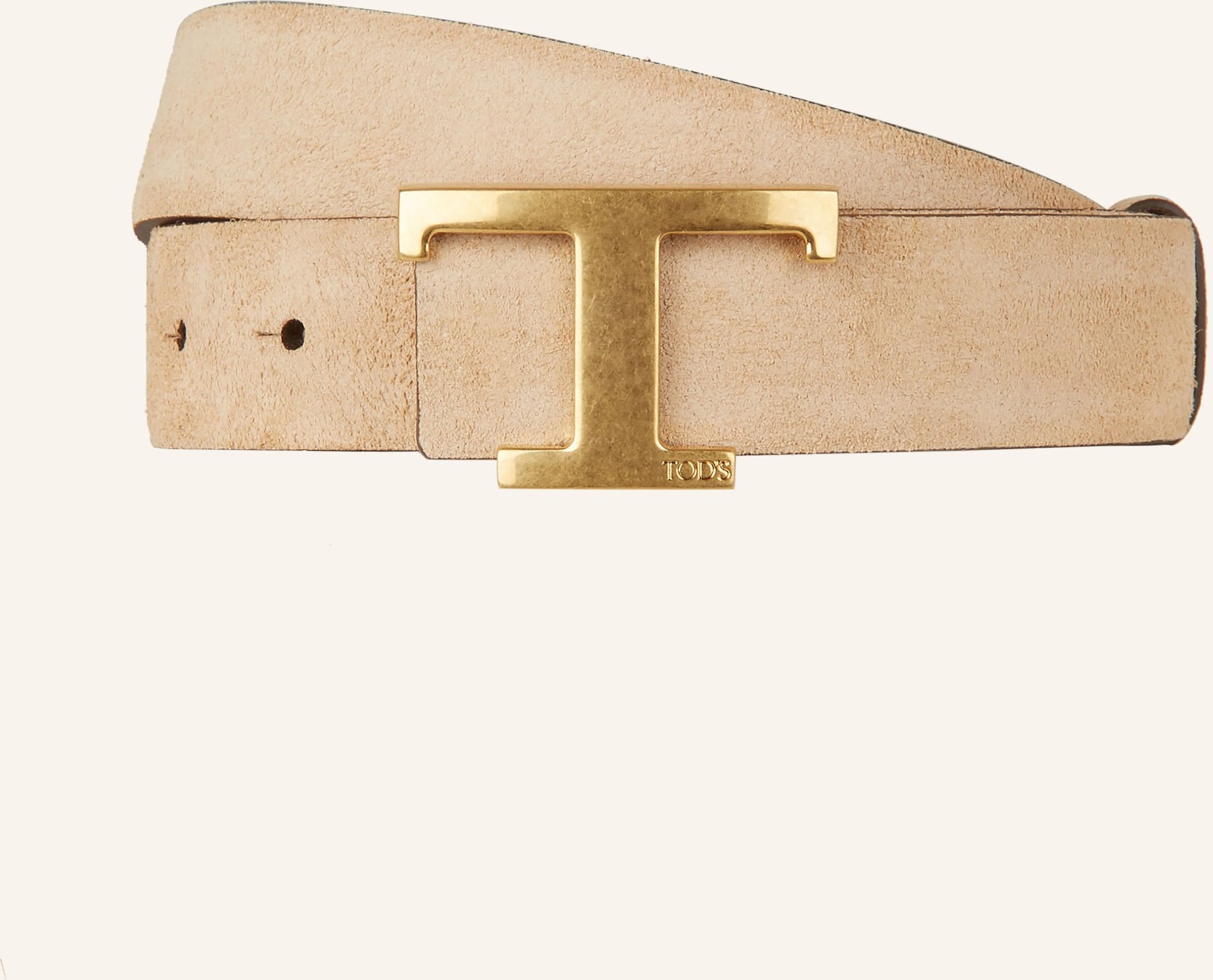 Tod's Ledergürtel beige