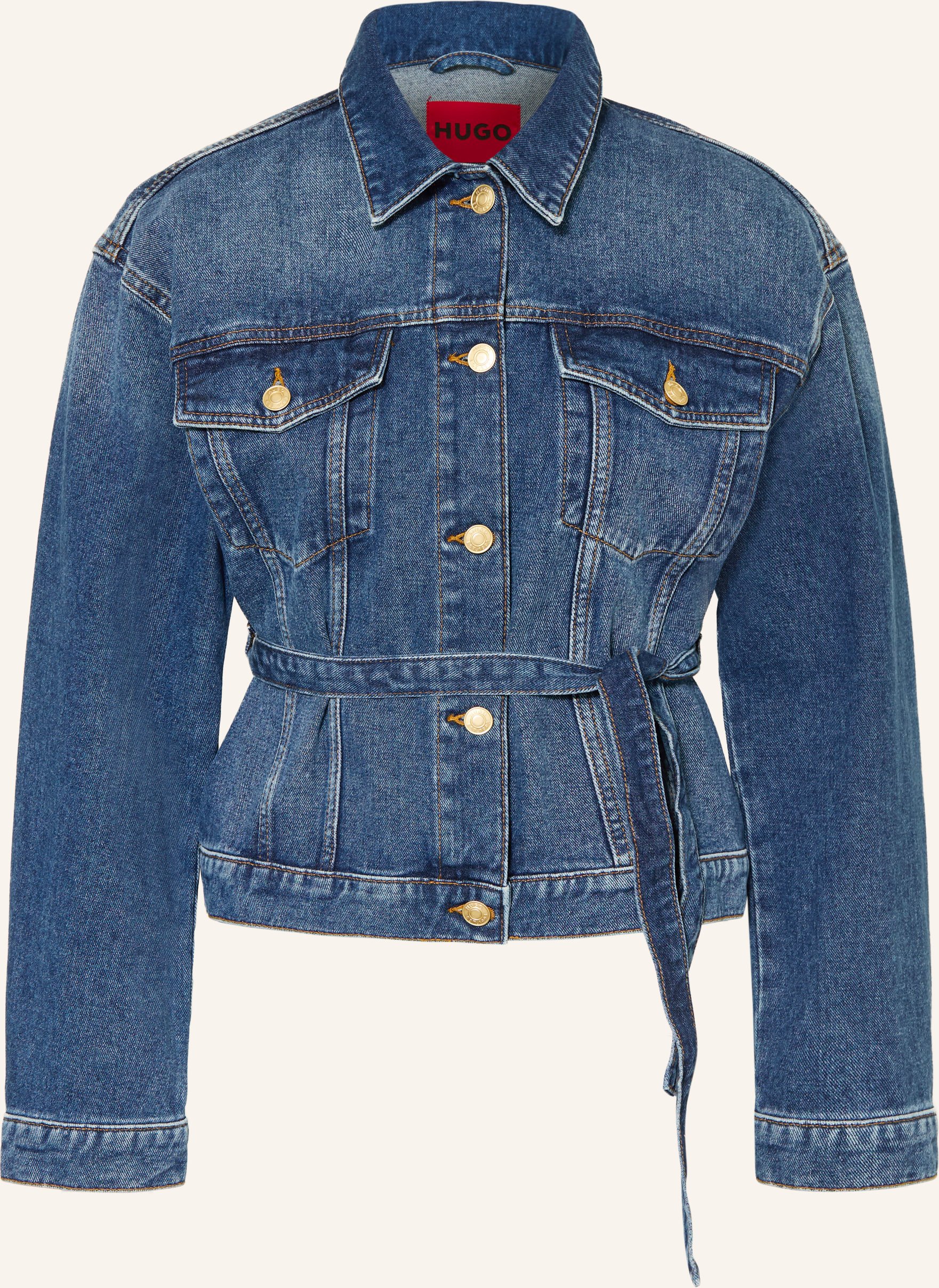 Hugo Jeansjacke Gizzie blau