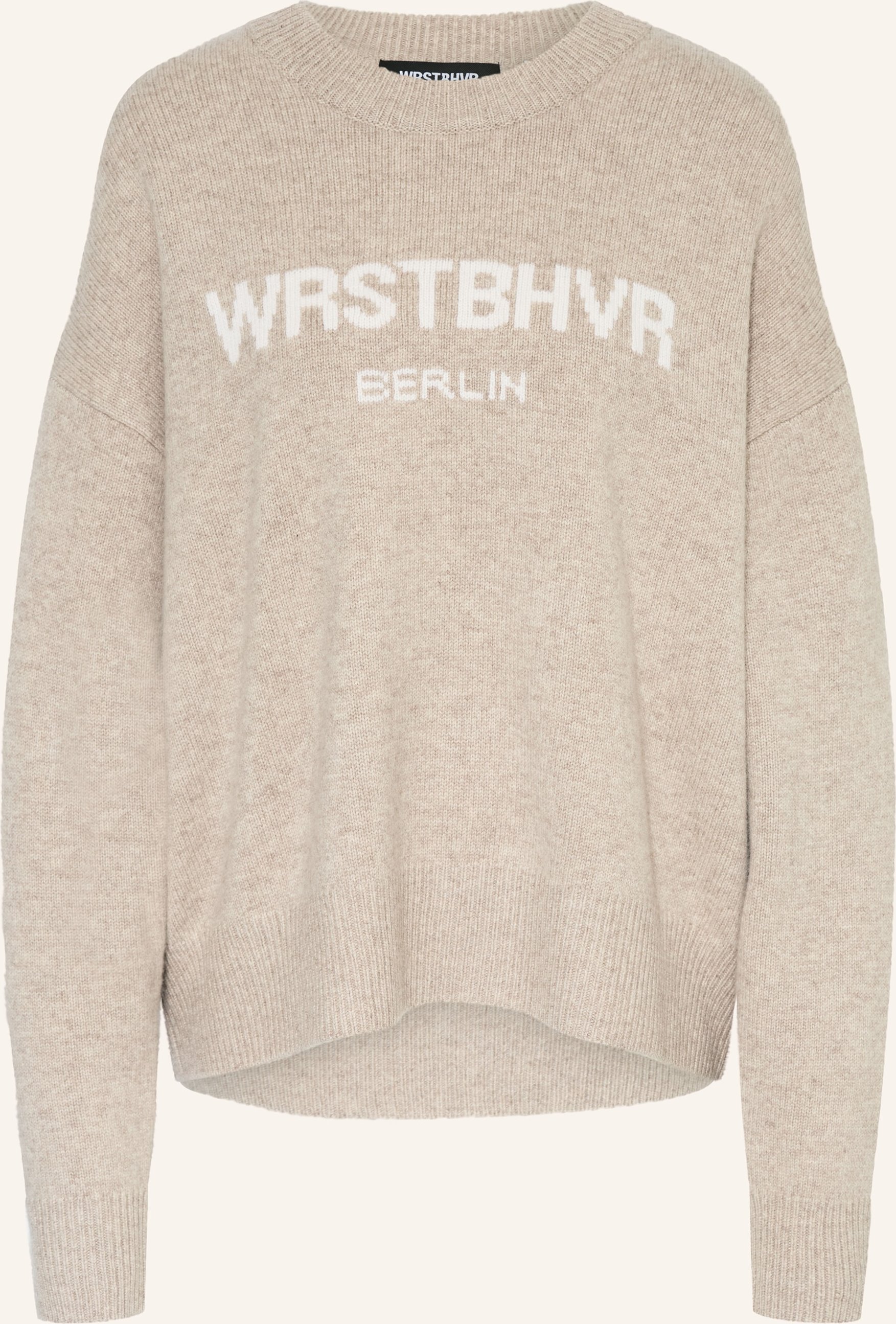 Wrstbhvr Pullover Eliam beige