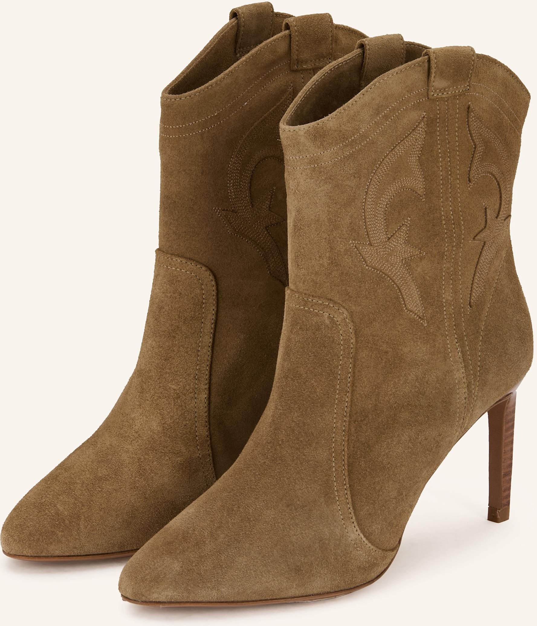 Thumbnail - Ba&Sh Stiefeletten Caitlin beige