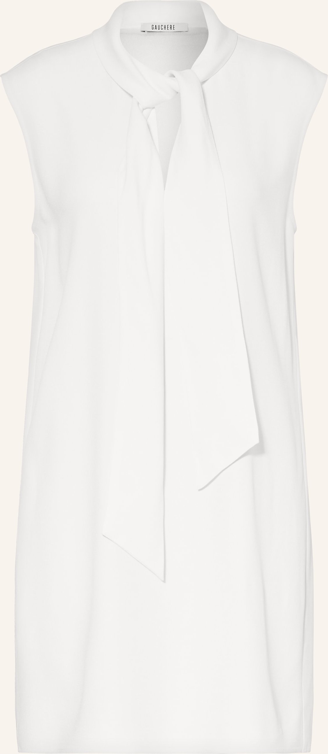 Gauchere Schluppenkleid weiss