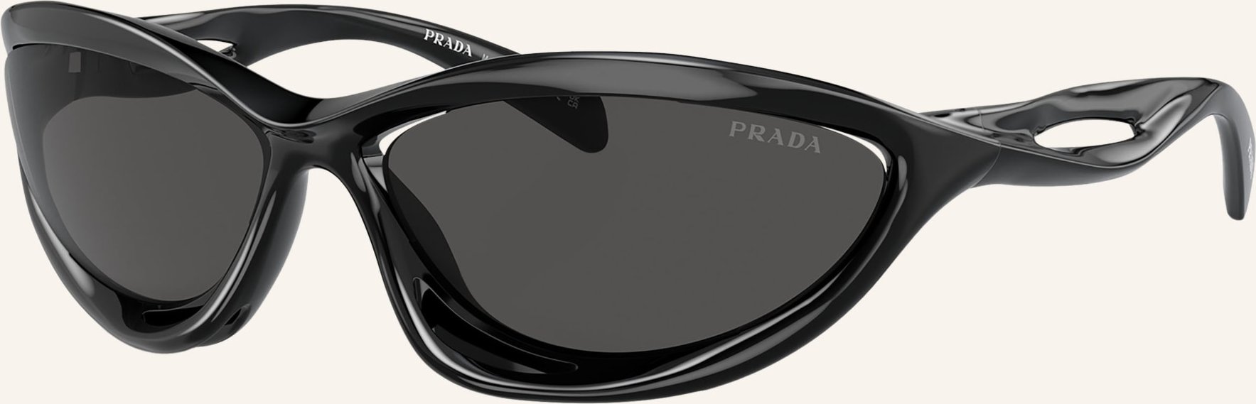 Prada Sonnenbrille pra23s schwarz