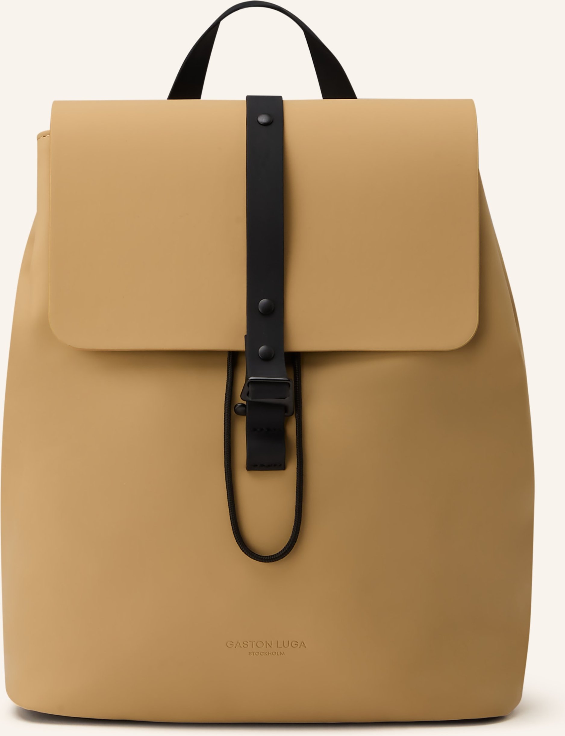 Gaston Luga Rucksack Däsh 13 L Mit Laptop-Fach beige