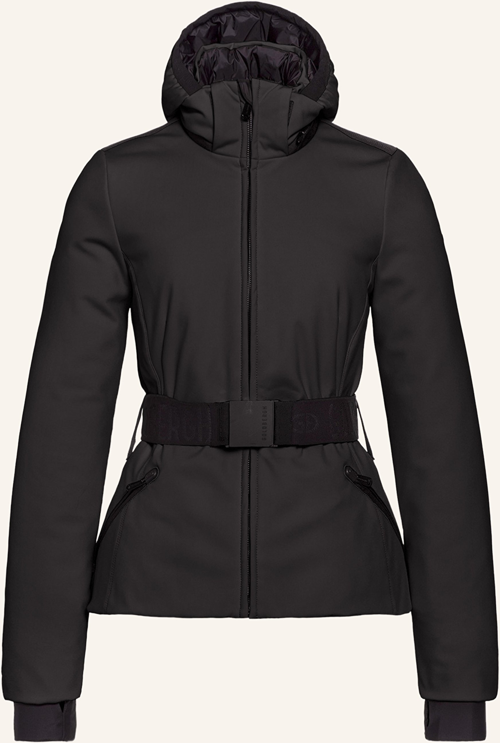 Thumbnail - Goldbergh Daunen-Skijacke Hida schwarz