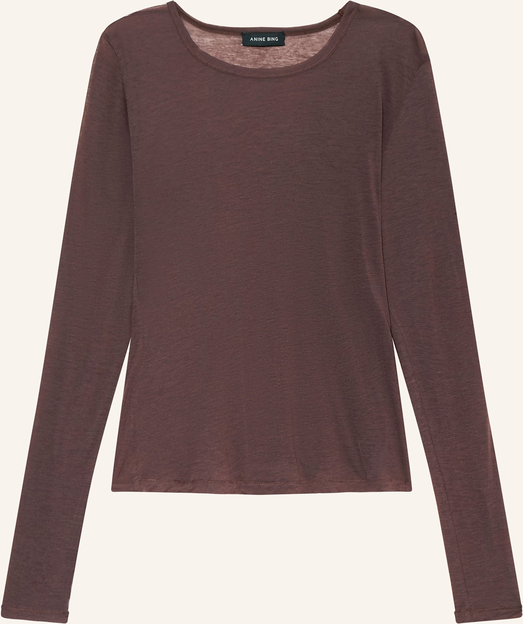 Thumbnail - Anine Bing Longsleeve Sylvie braun