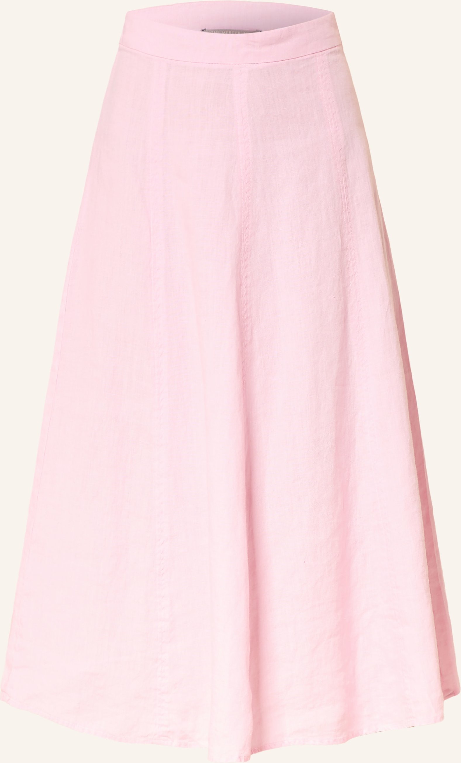 (The Mercer) N.Y. Leinenrock rosa