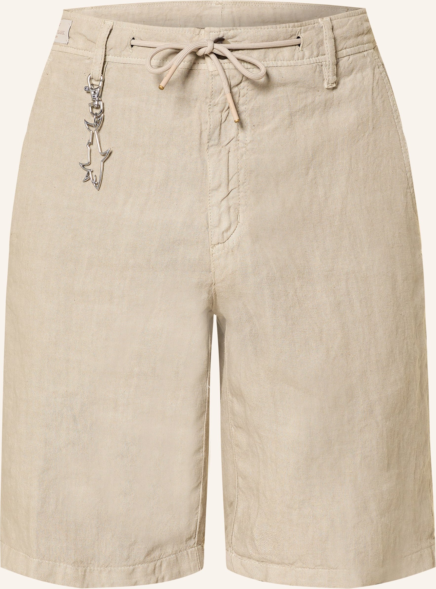 Paul & Shark Leinenshorts beige