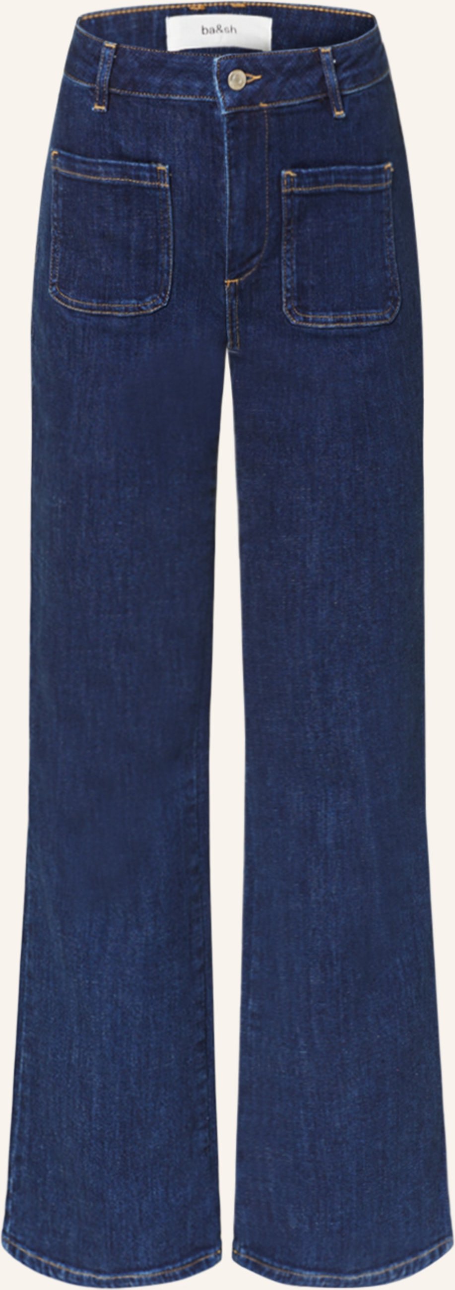 Ba&Sh Flared Jeans Ross blau