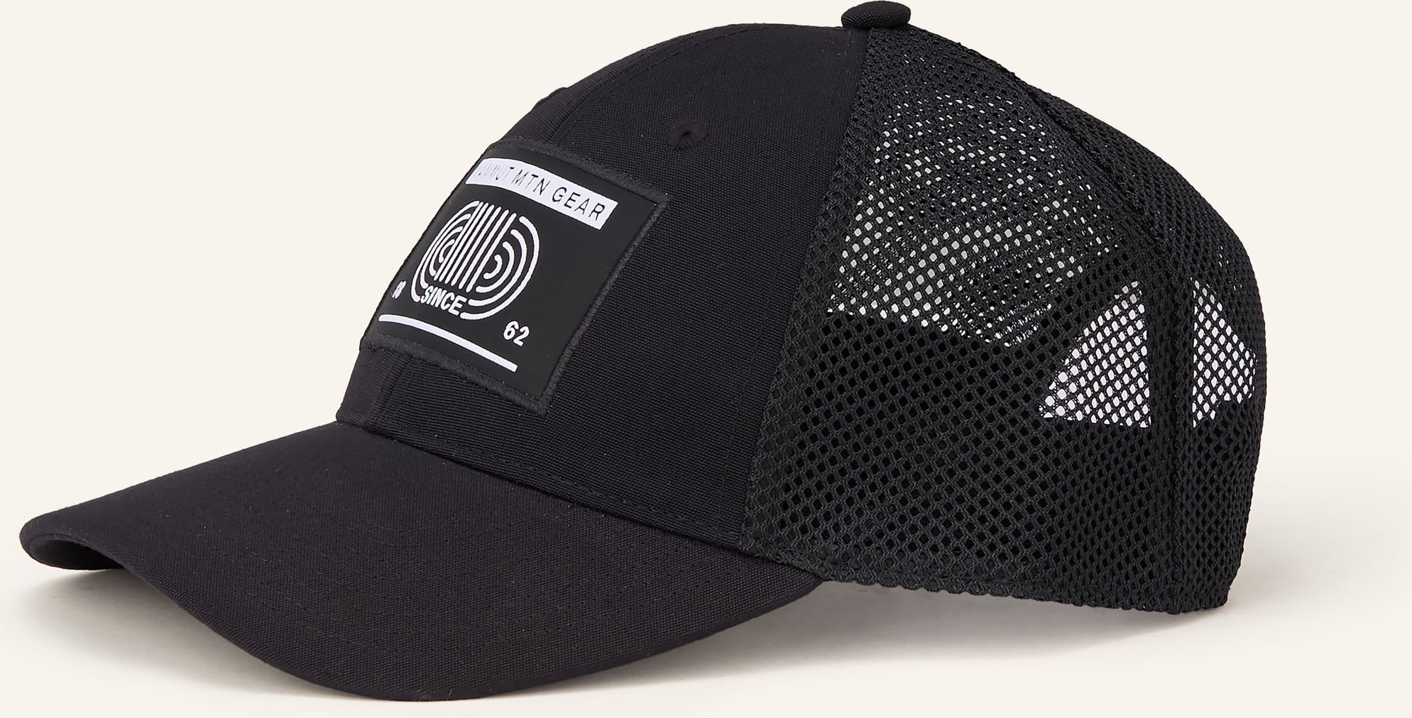 Mammut Cap Baseball Mesh schwarz