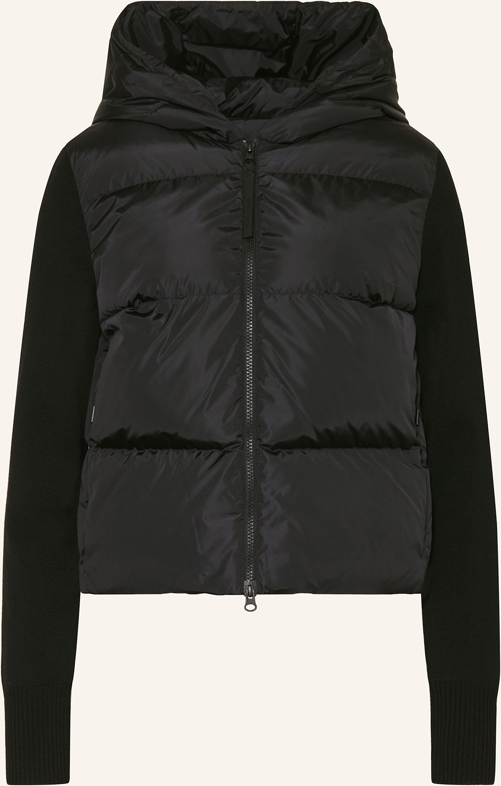 Canada Goose Daunenjacke Hybridge® Im Materialmix schwarz