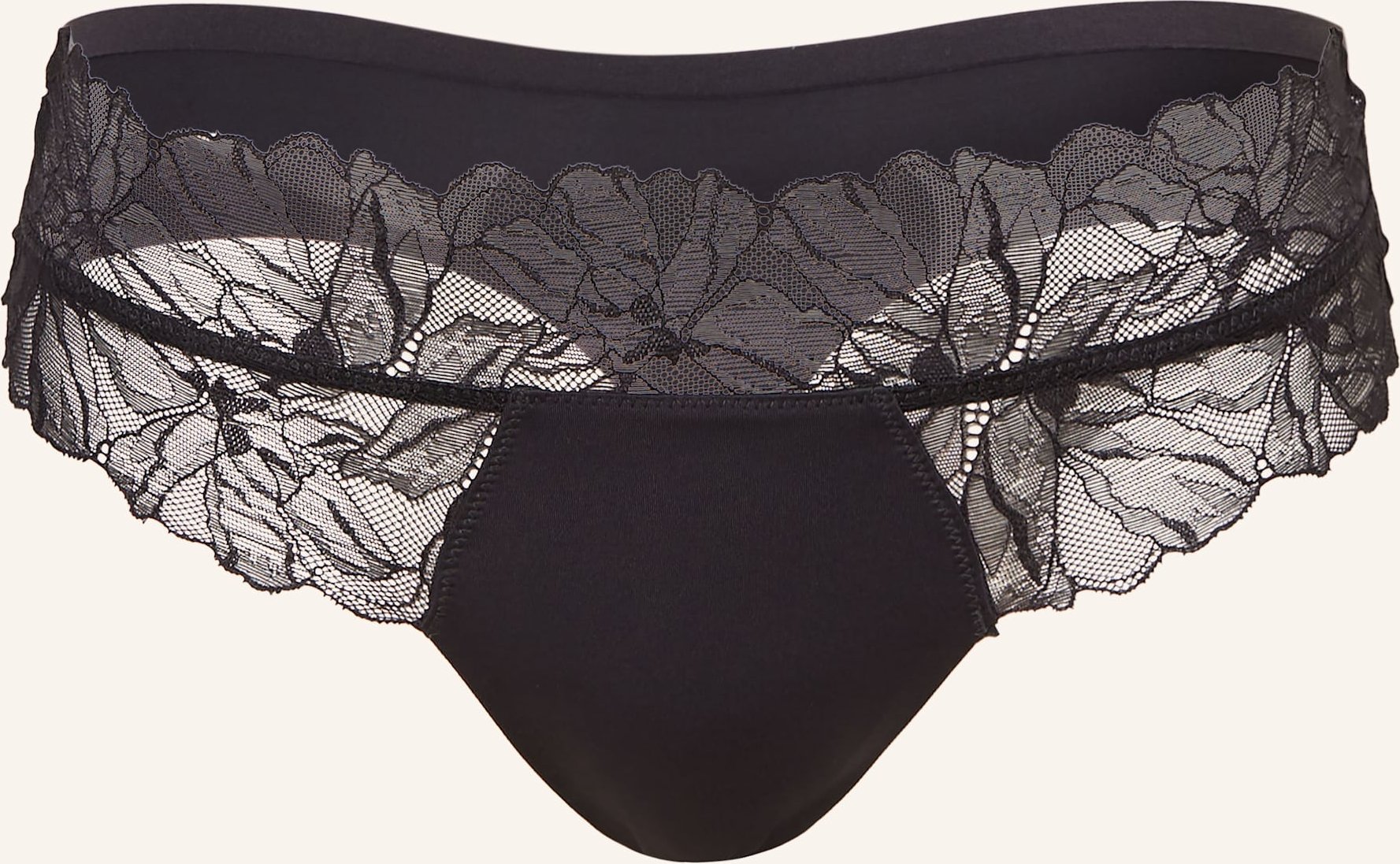 Calvin Klein String Perfectly Fit Lace schwarz