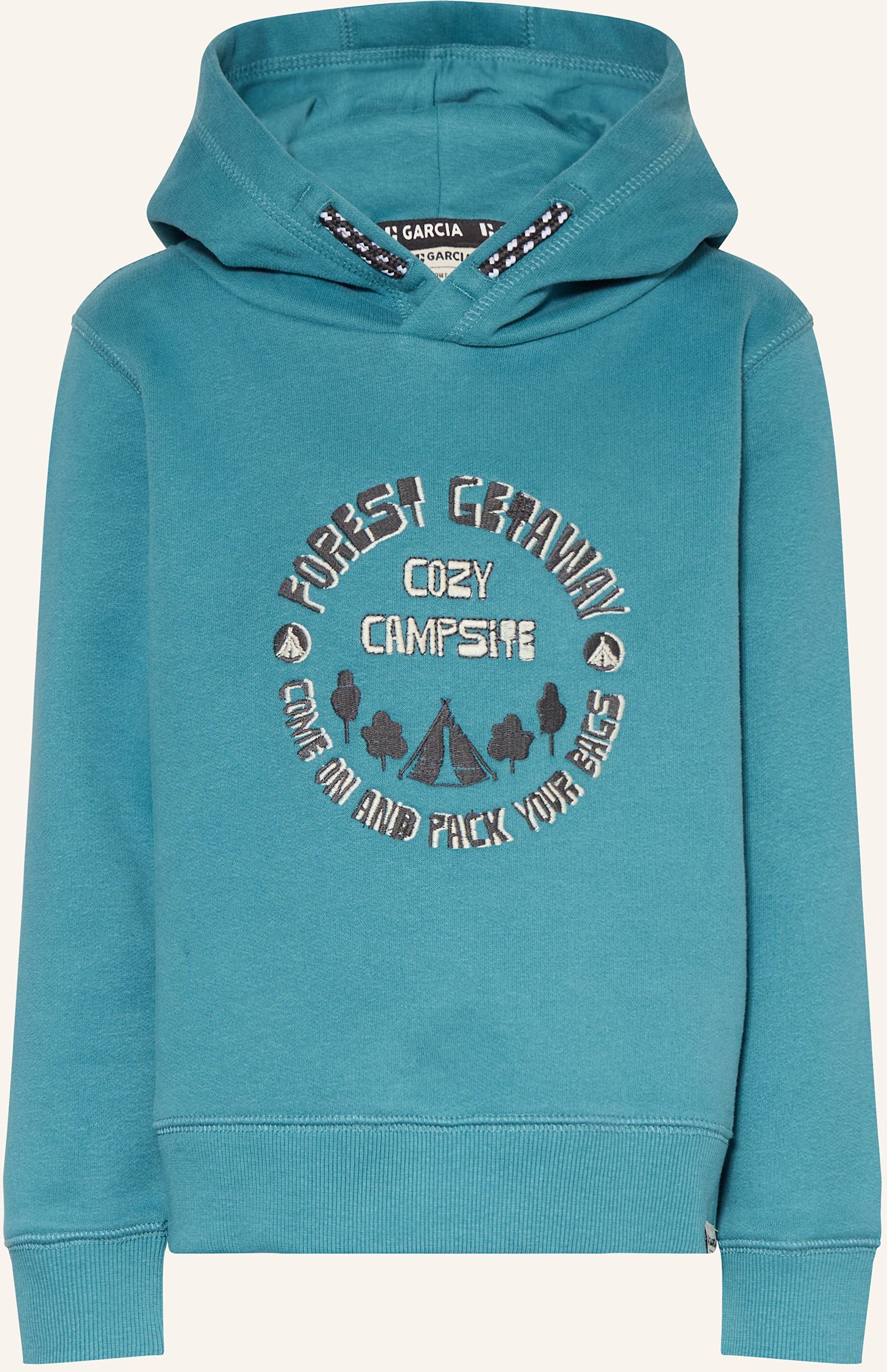 Garcia Hoodie blau