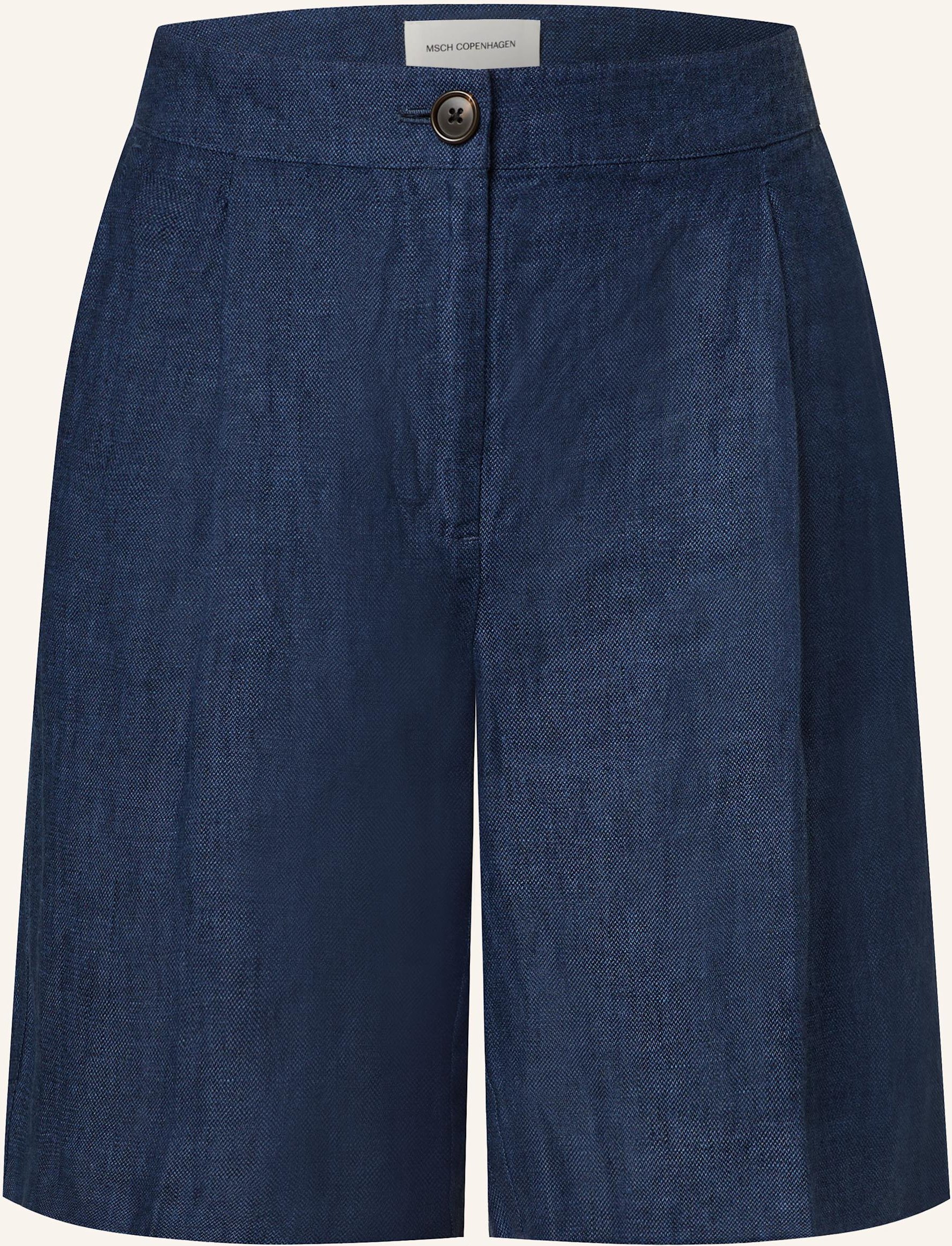 Msch Copenhagen Leinenshorts Mschnaira Claritta blau