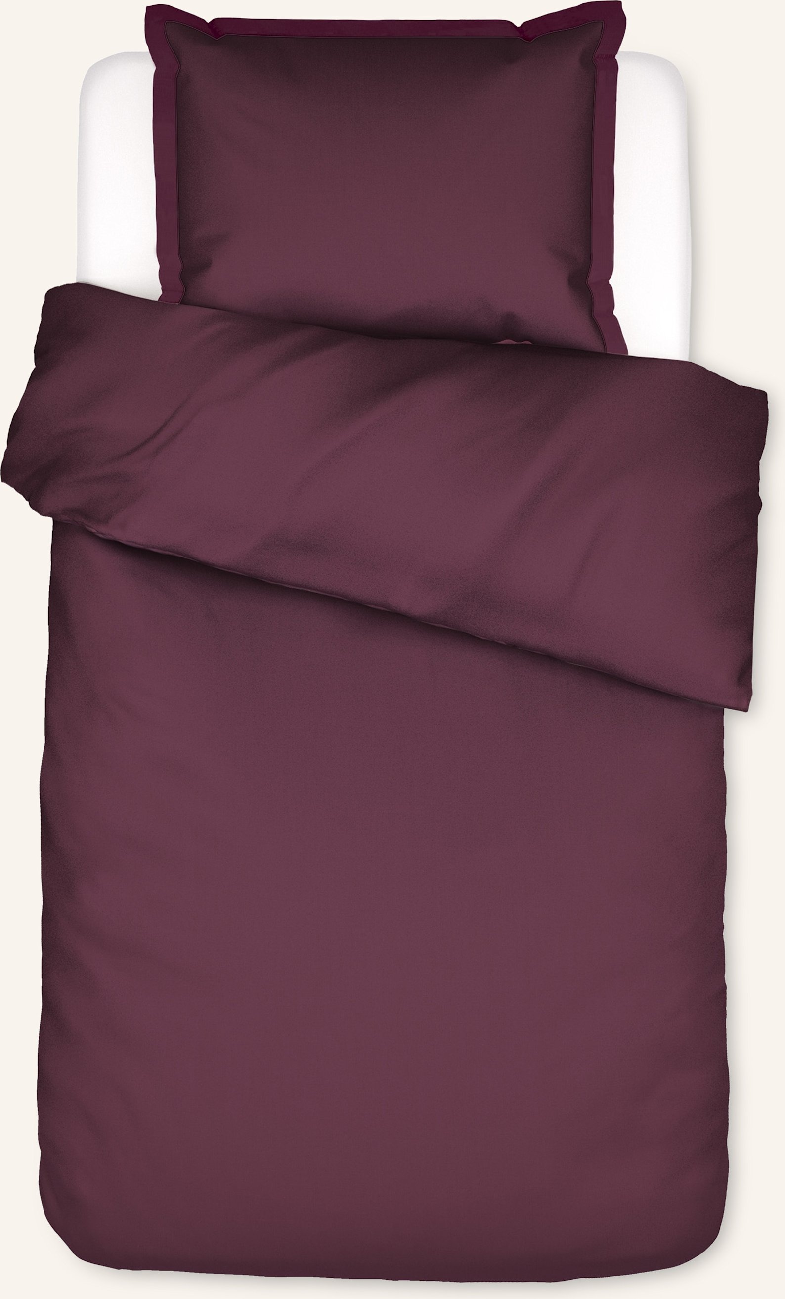 Essenza Bettwäsche Aziza rot