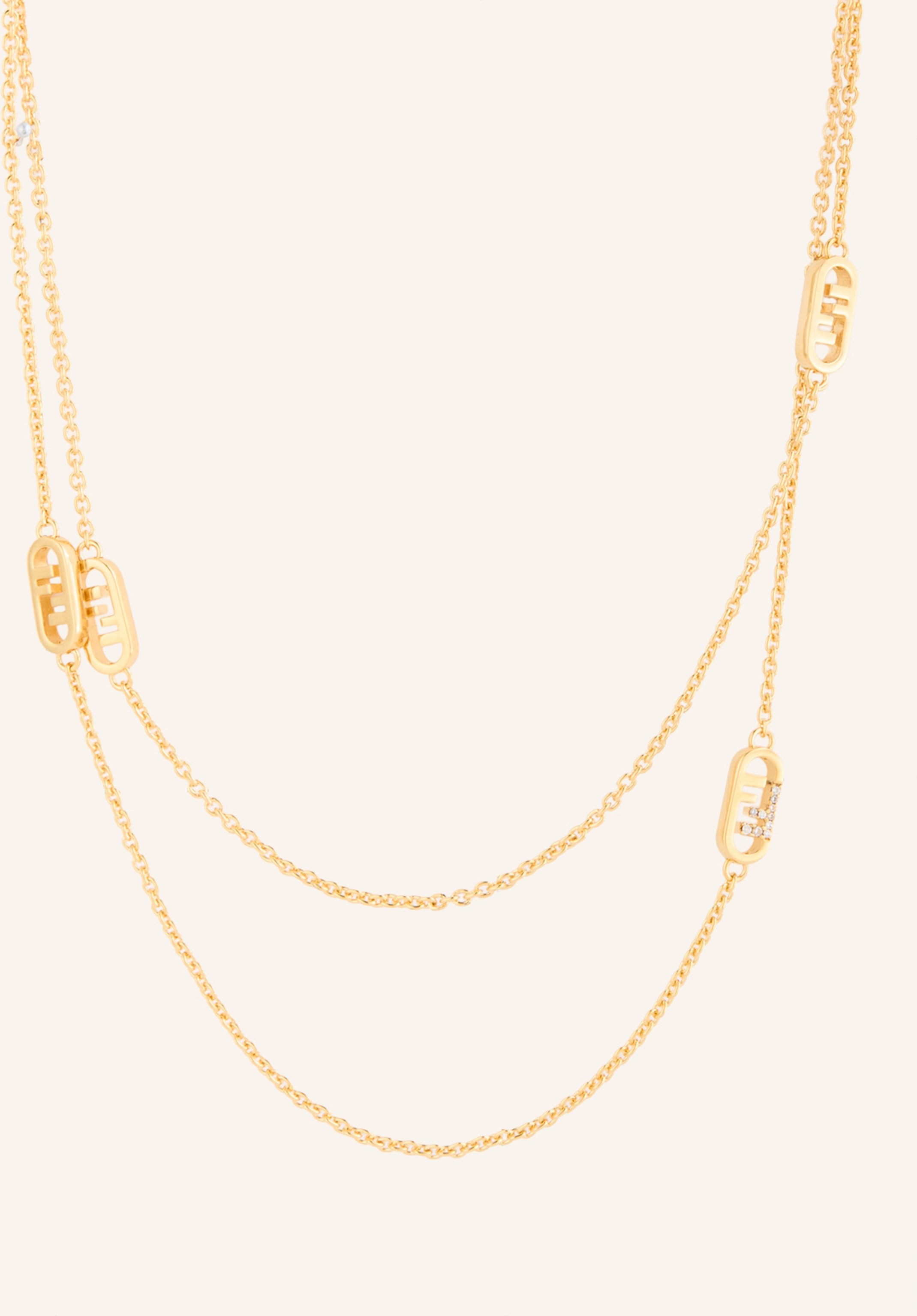 Fendi Halskette O'lock gold