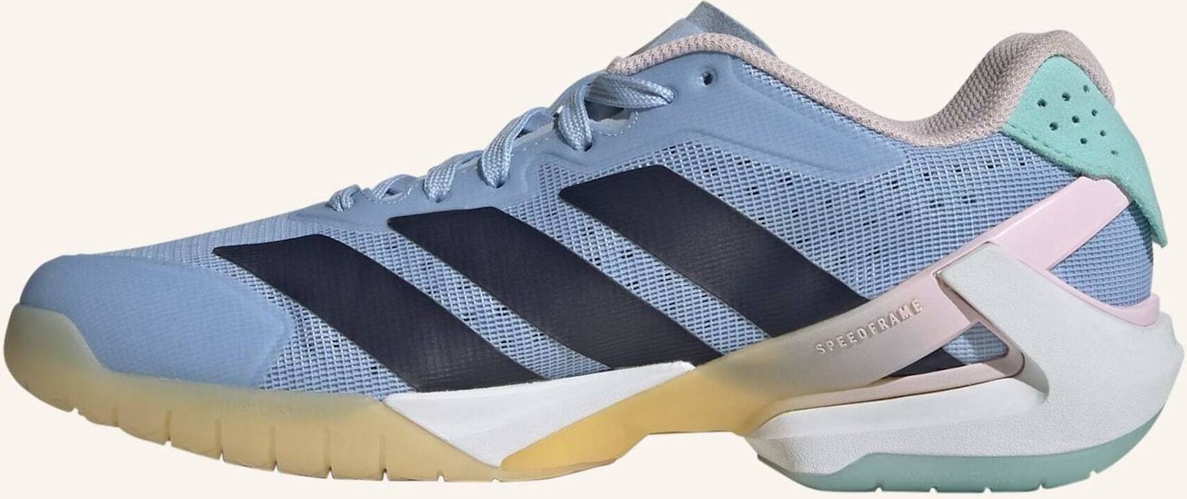 Thumbnail - Adidas Adizero Counterblast Hallenschuh blau