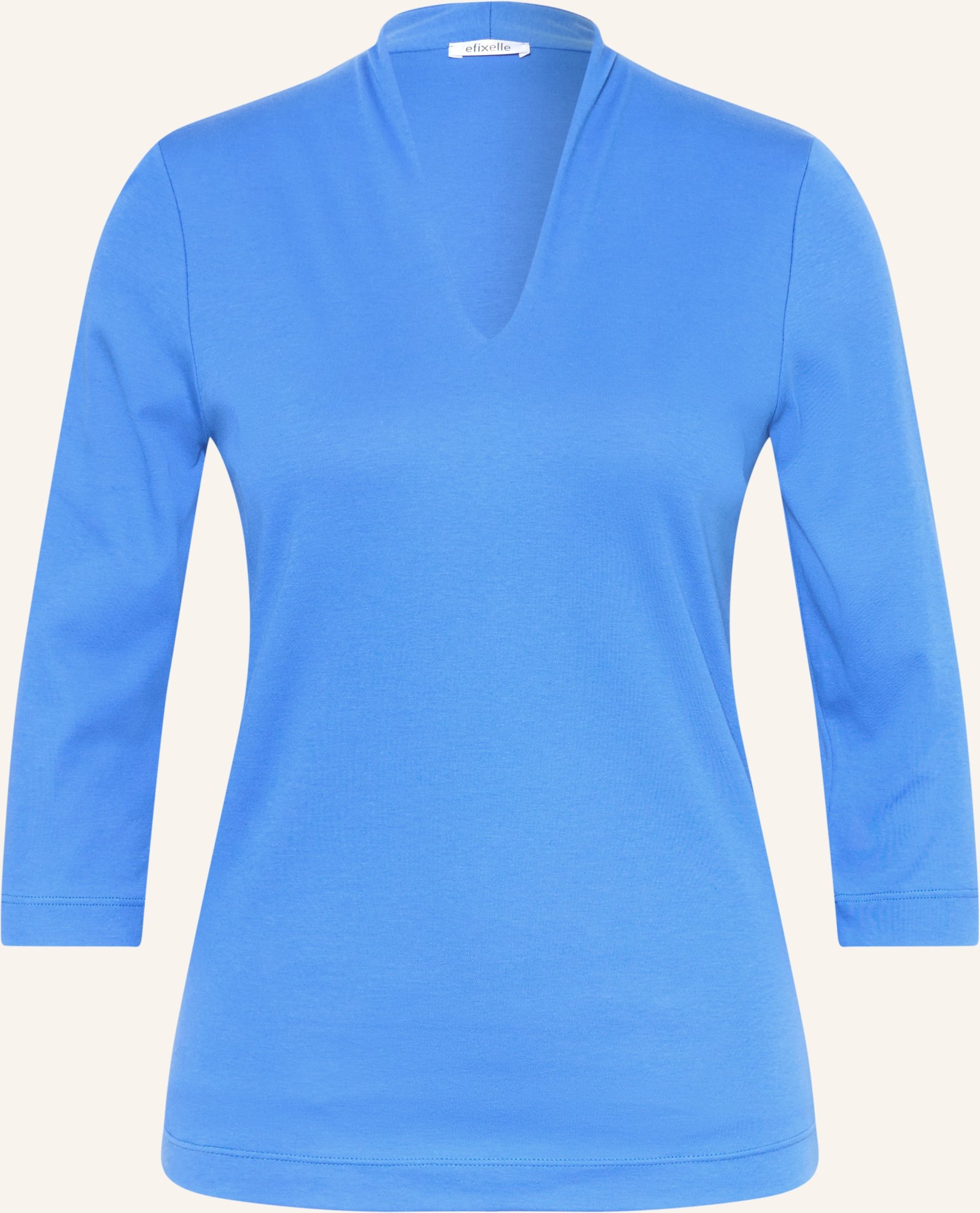 Efixelle Shirt Mit 3/4-Arm blau
