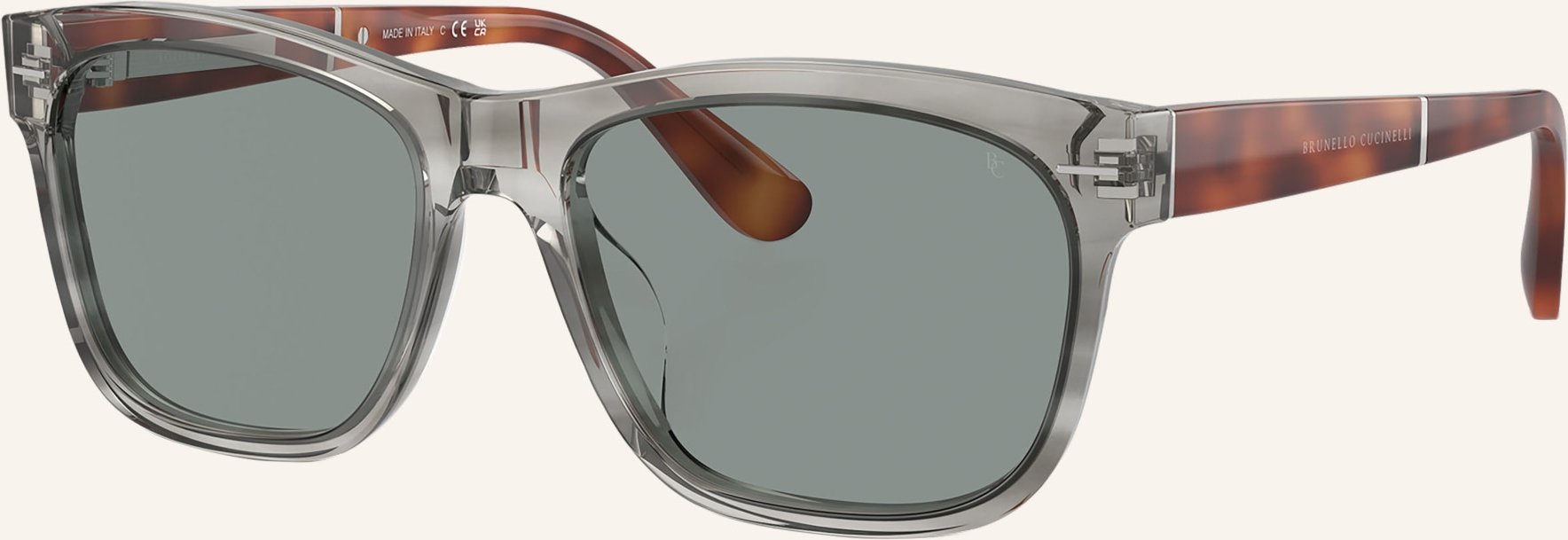 Brunello Cucinelli Sonnenbrille bc4003s grau