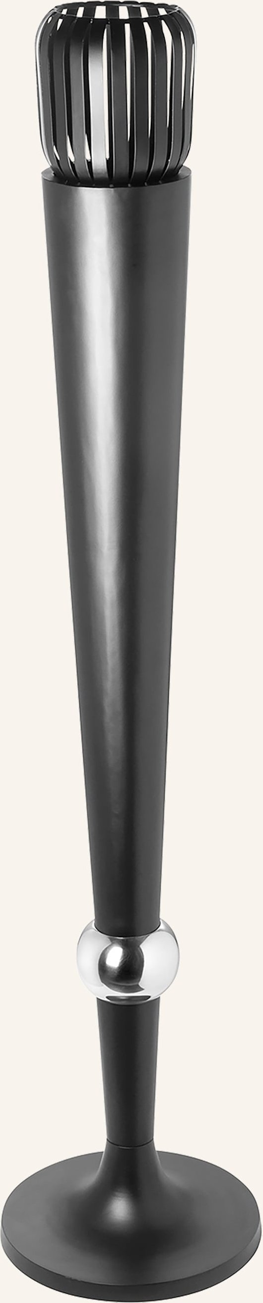 Fink Vase, Bodenleuchter Marni schwarz