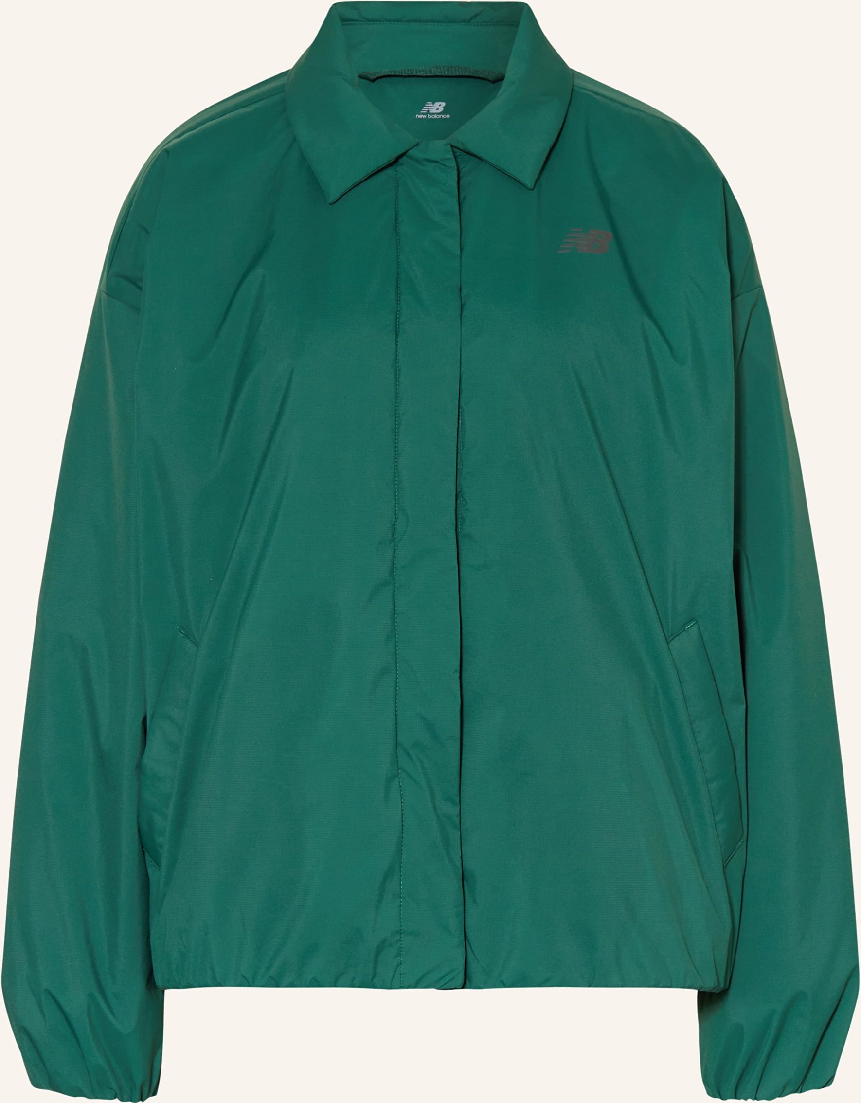 New Balance Oversized-Jacke gruen