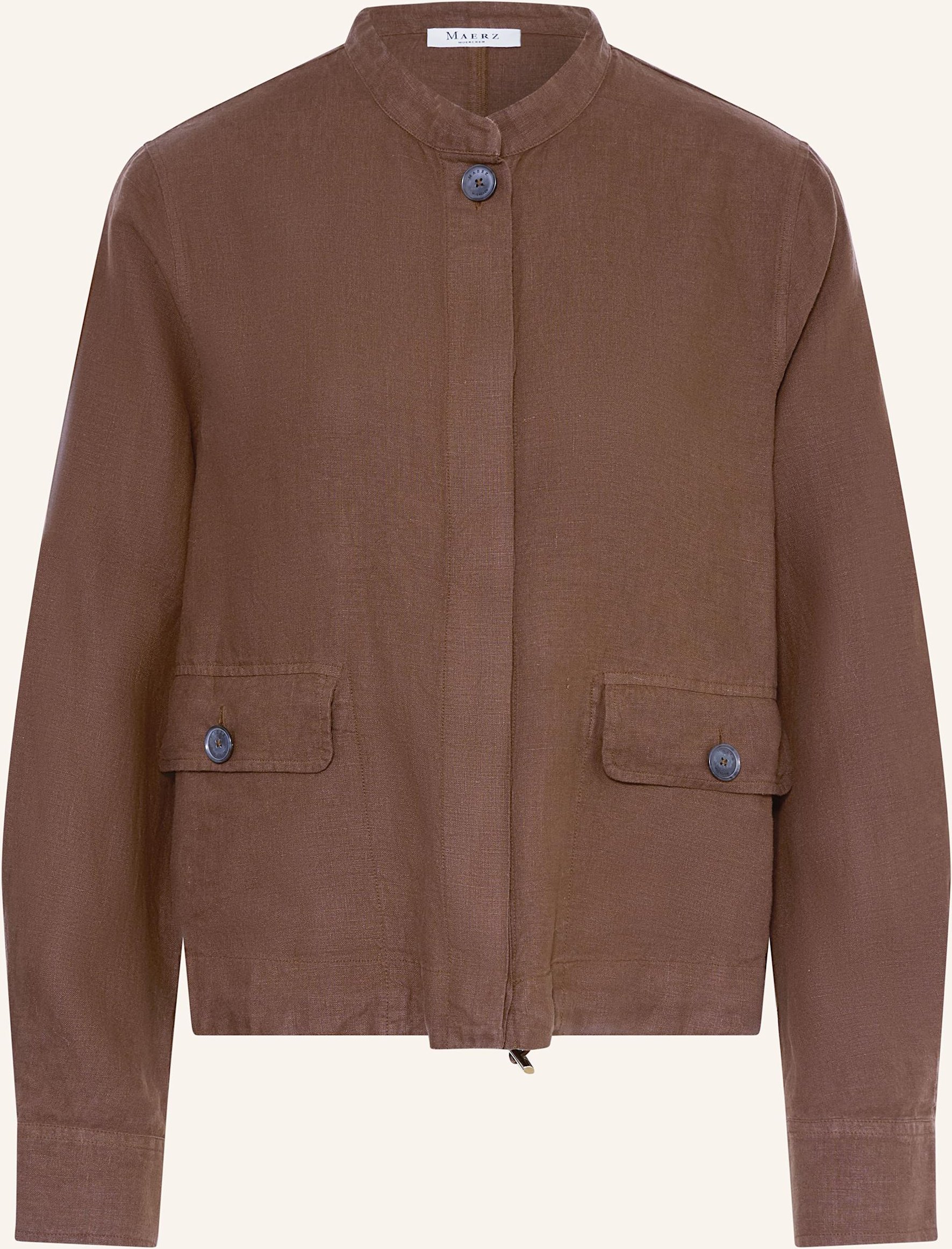 Maerz Muenchen Leinenblouson braun