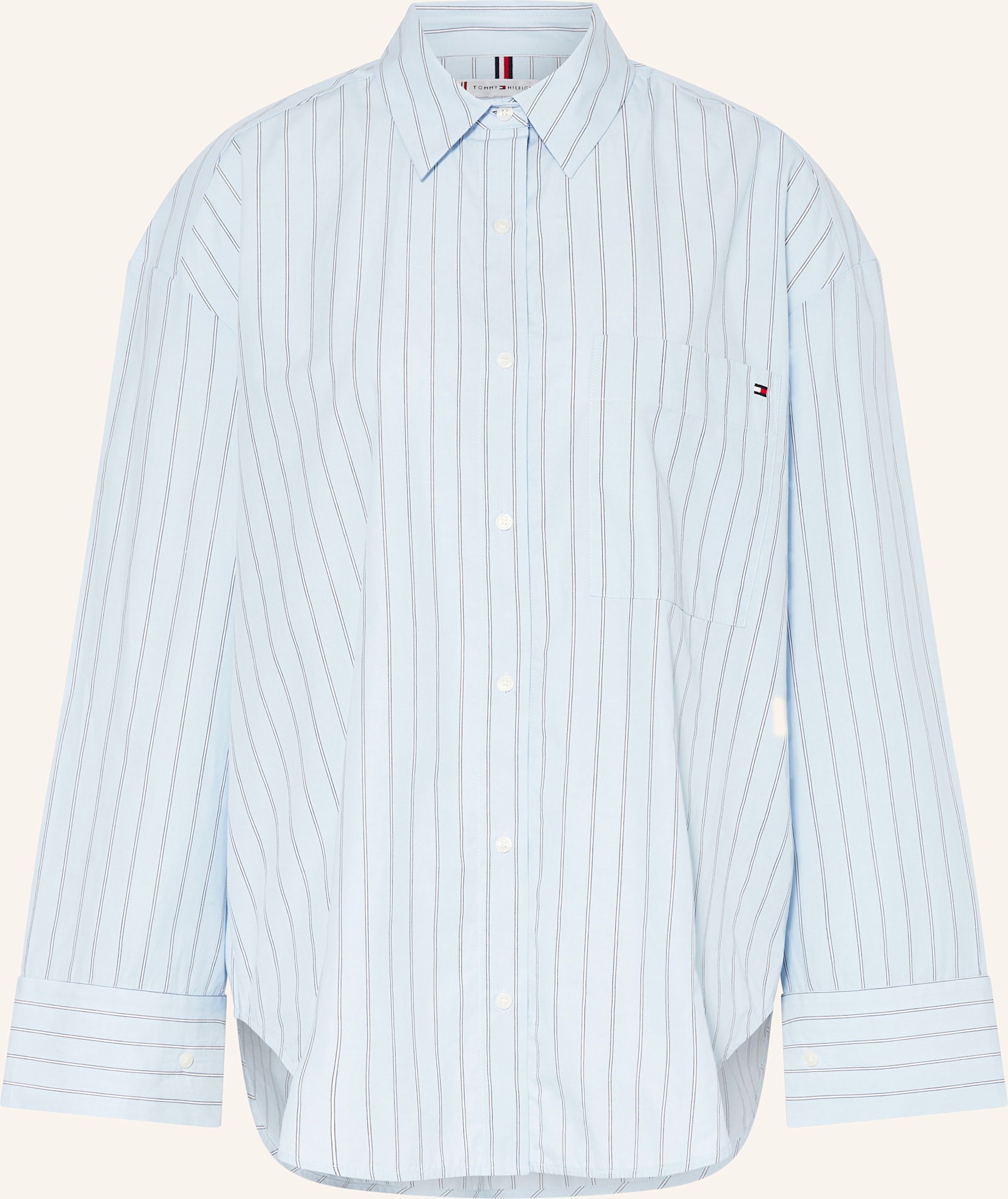 Tommy Hilfiger Hemdbluse blau