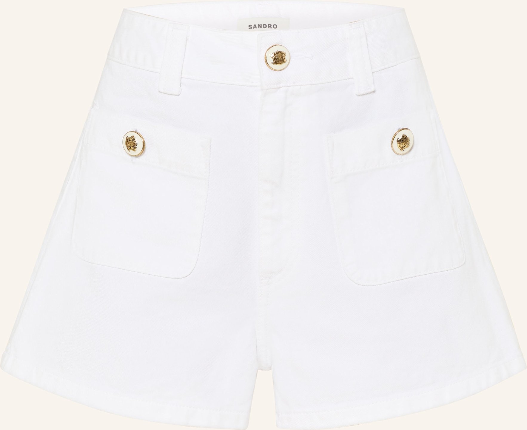 Sandro Jeansshorts weiss