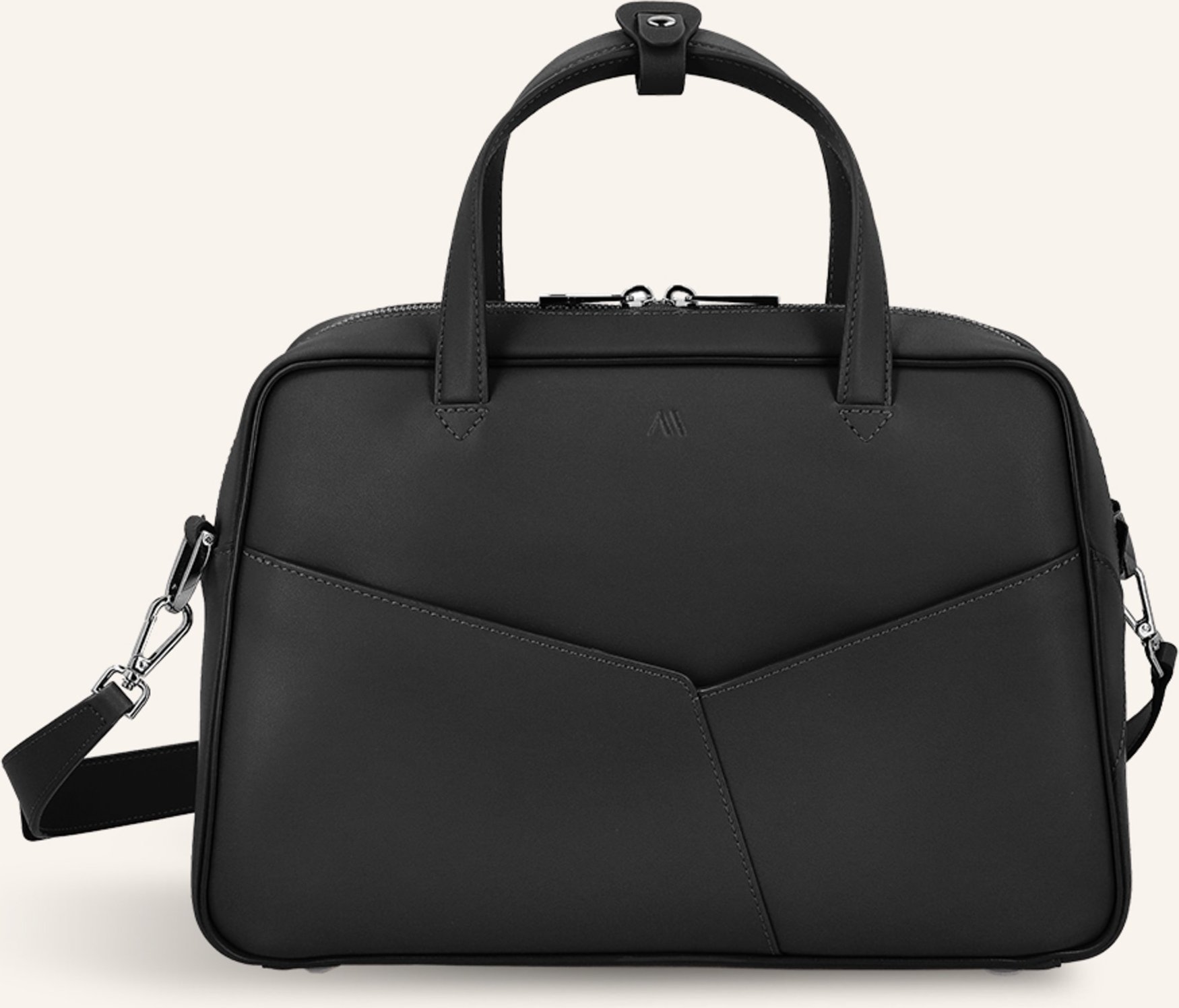 Kaai Umhängetasche Midi Bowler schwarz