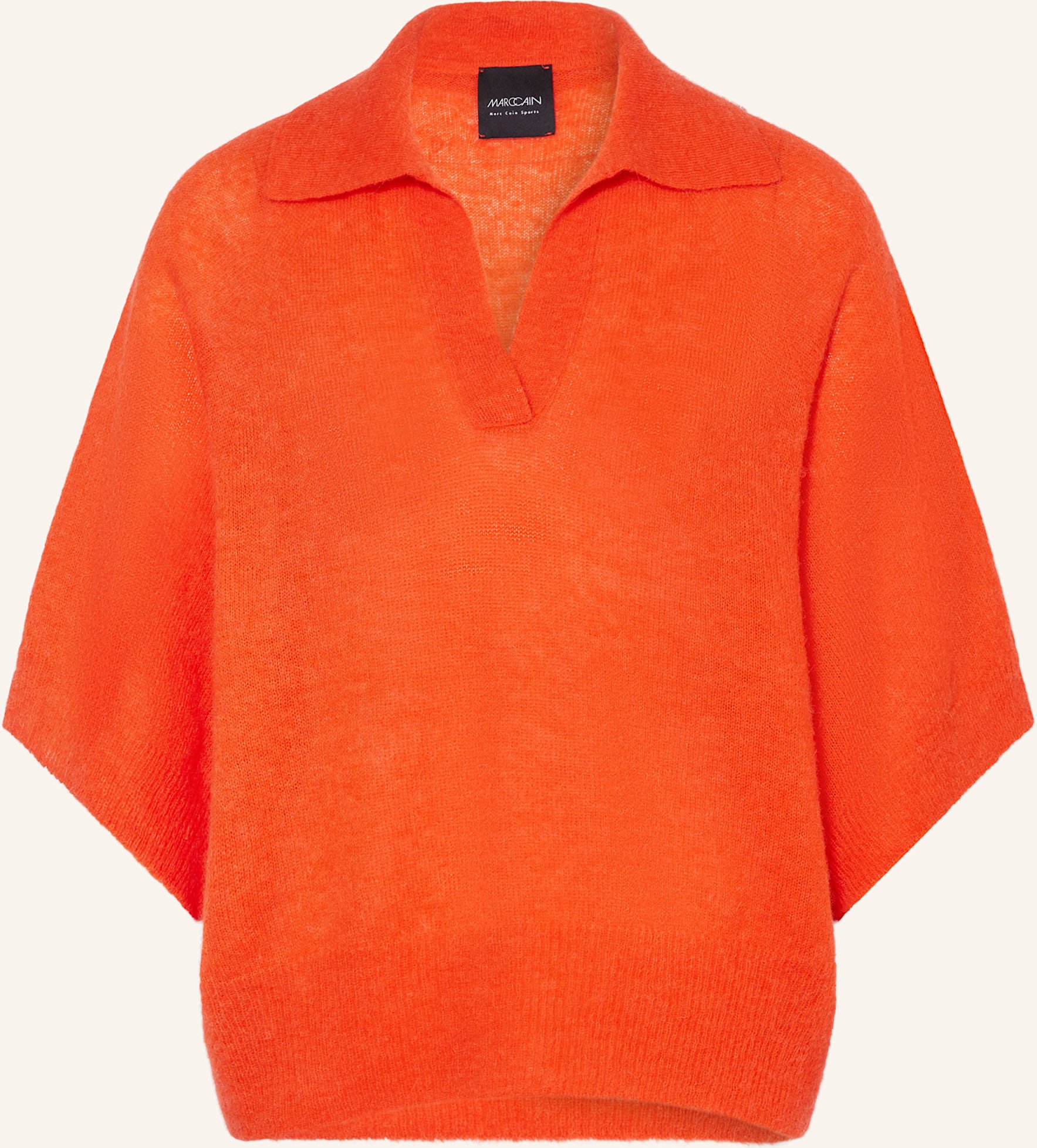 Thumbnail - Marc Cain Pullover Mit Alpaka Und 3/4-Arm rot