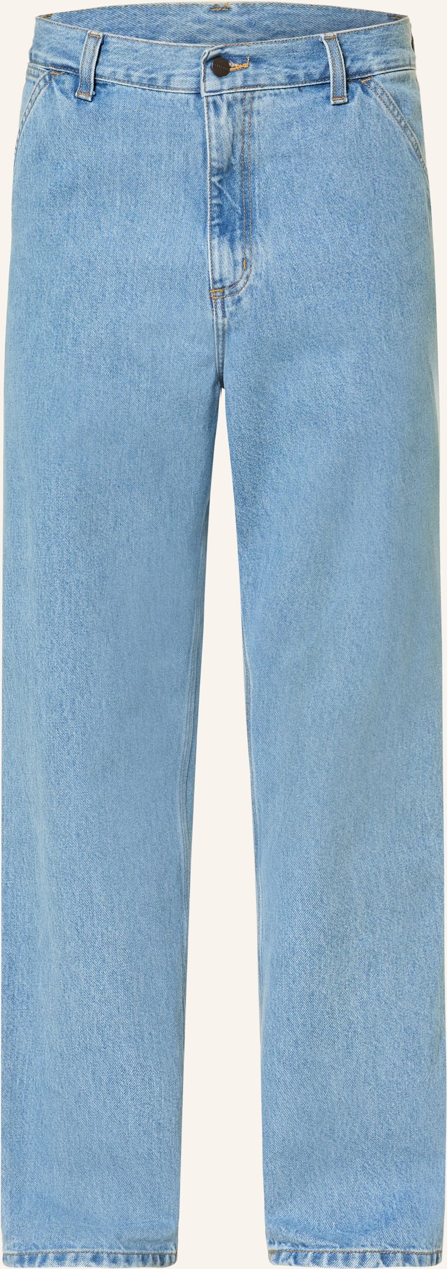 Carhartt Wip Jeans Single Knee Relaxed Straight Fit blau