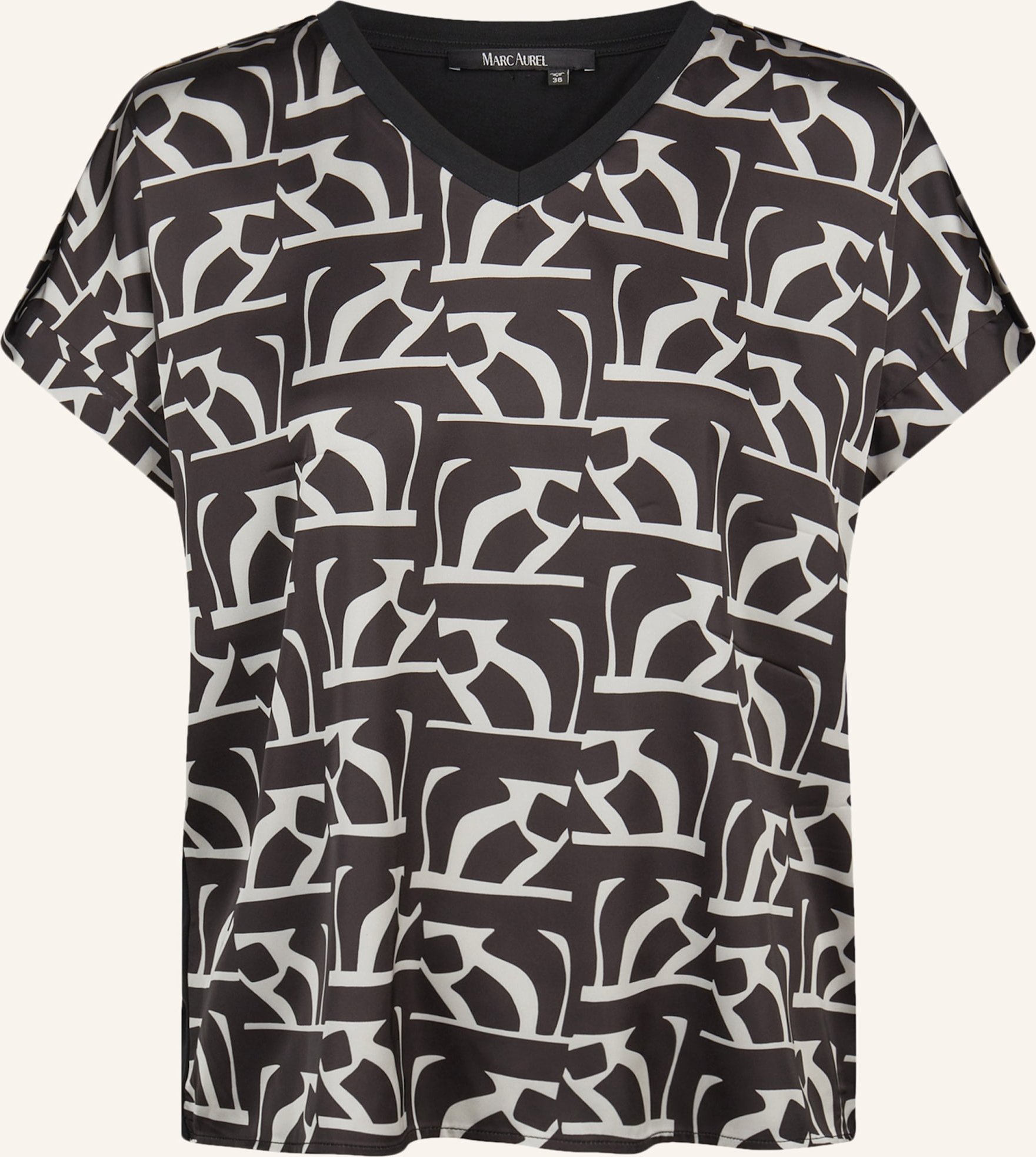 Marc Aurel Blusenshirt schwarz