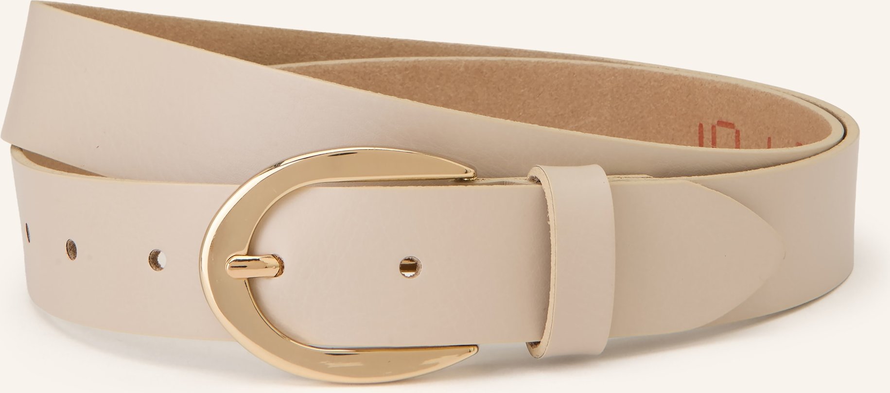 Vanzetti Ledergürtel beige