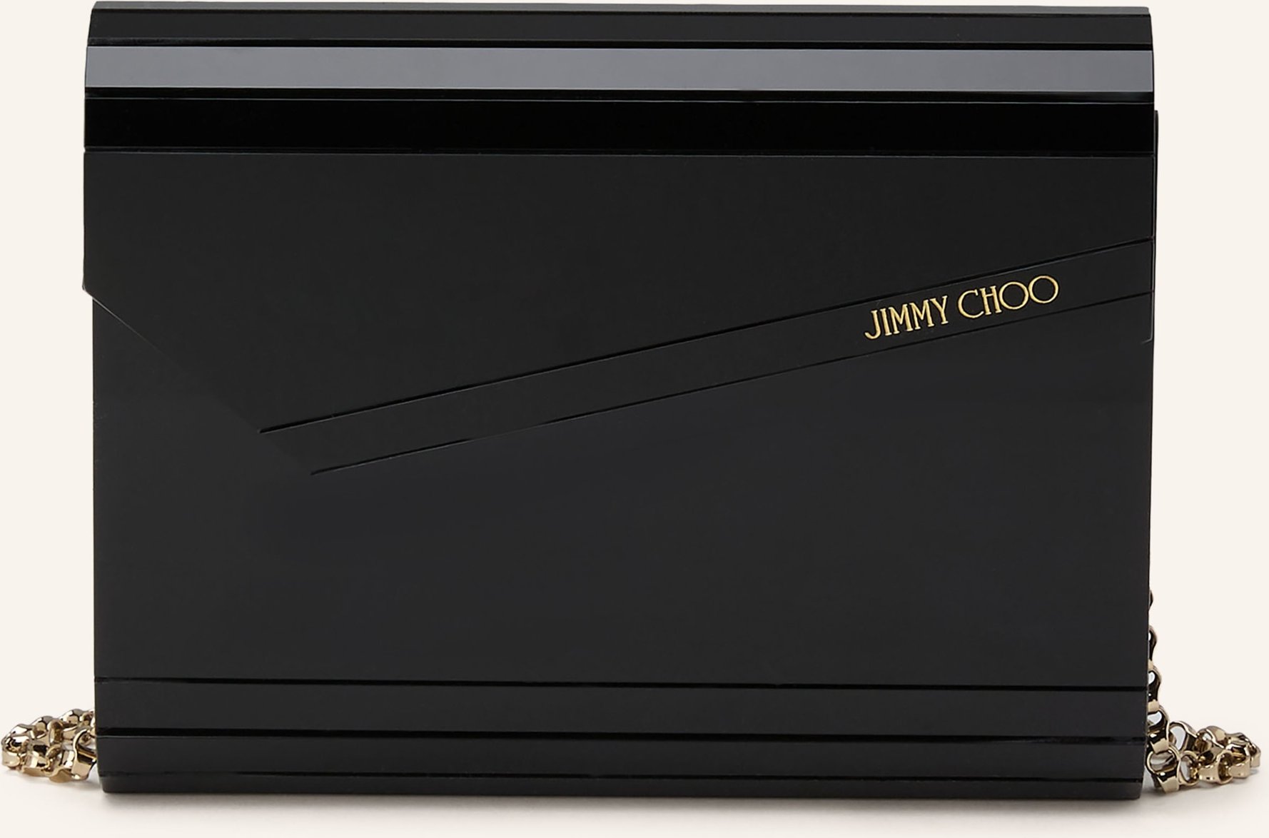 Jimmy Choo Clutch Candy schwarz