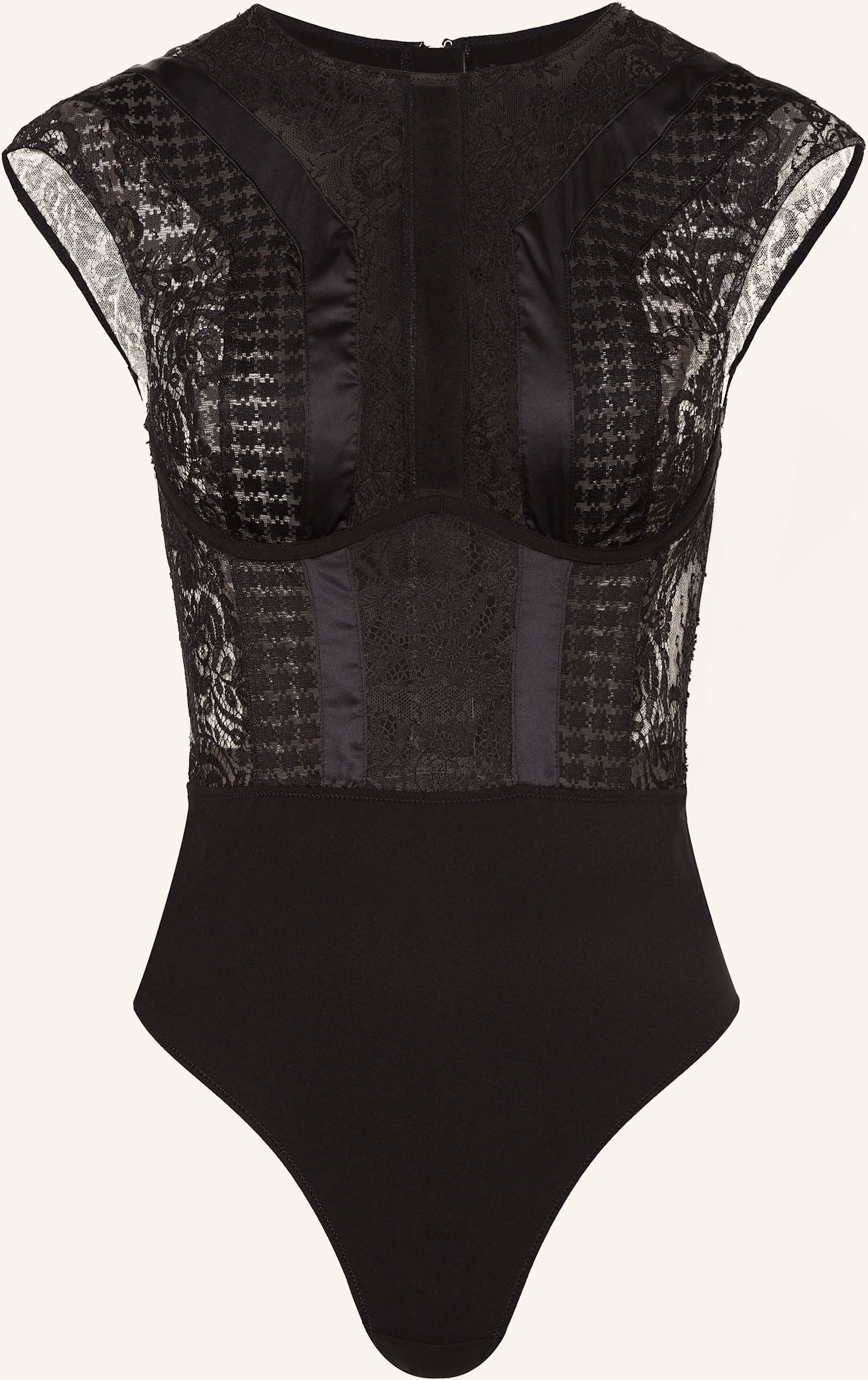 Livy Bügel-Body Macy schwarz