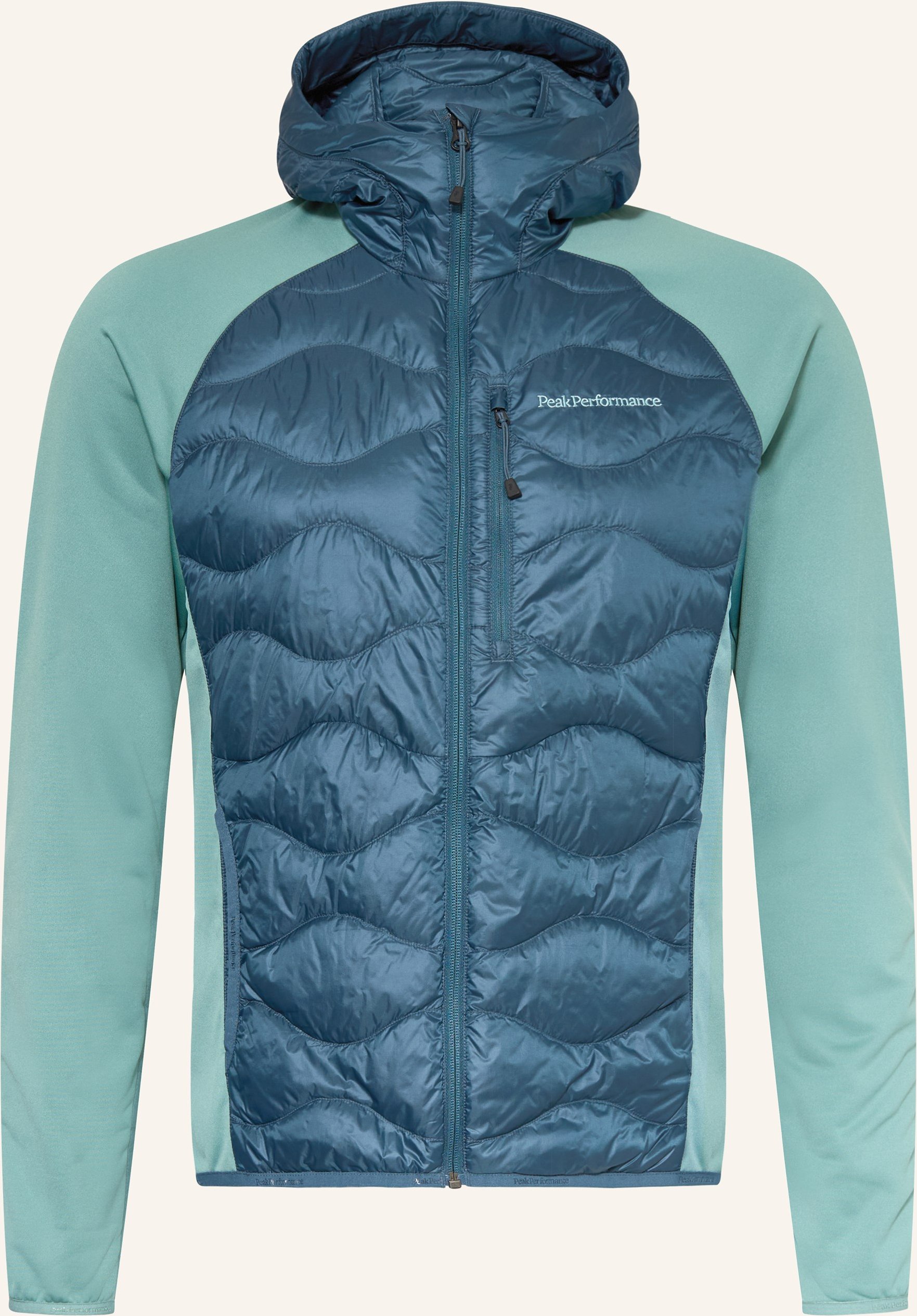 Peak Performance Hybrid-Daunenjacke Helium Hooded blau