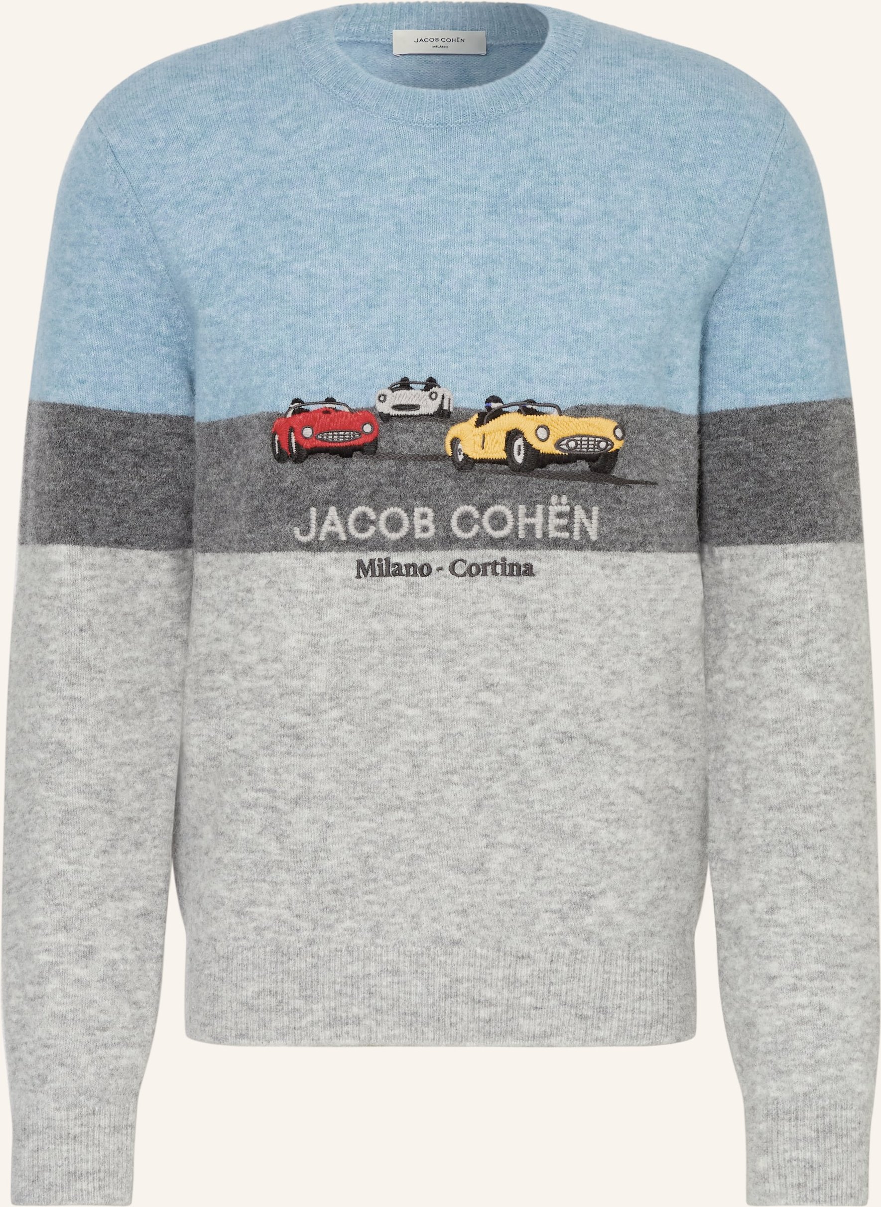 Jacob Cohen Pullover Mit Alpaka grau